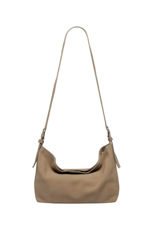 The Carter Mini | Stone Suede sold by The Bali Tailor