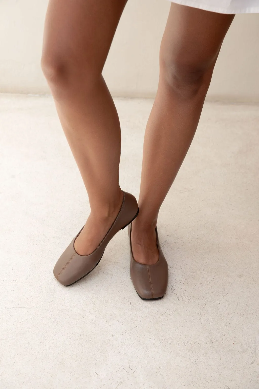The Mabel Ballet Flat | Chocolate sold by The Bali Tailor product image thumbnail 5
