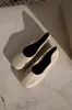 The Mabel Ballet Flat | Creme sold by The Bali Tailor