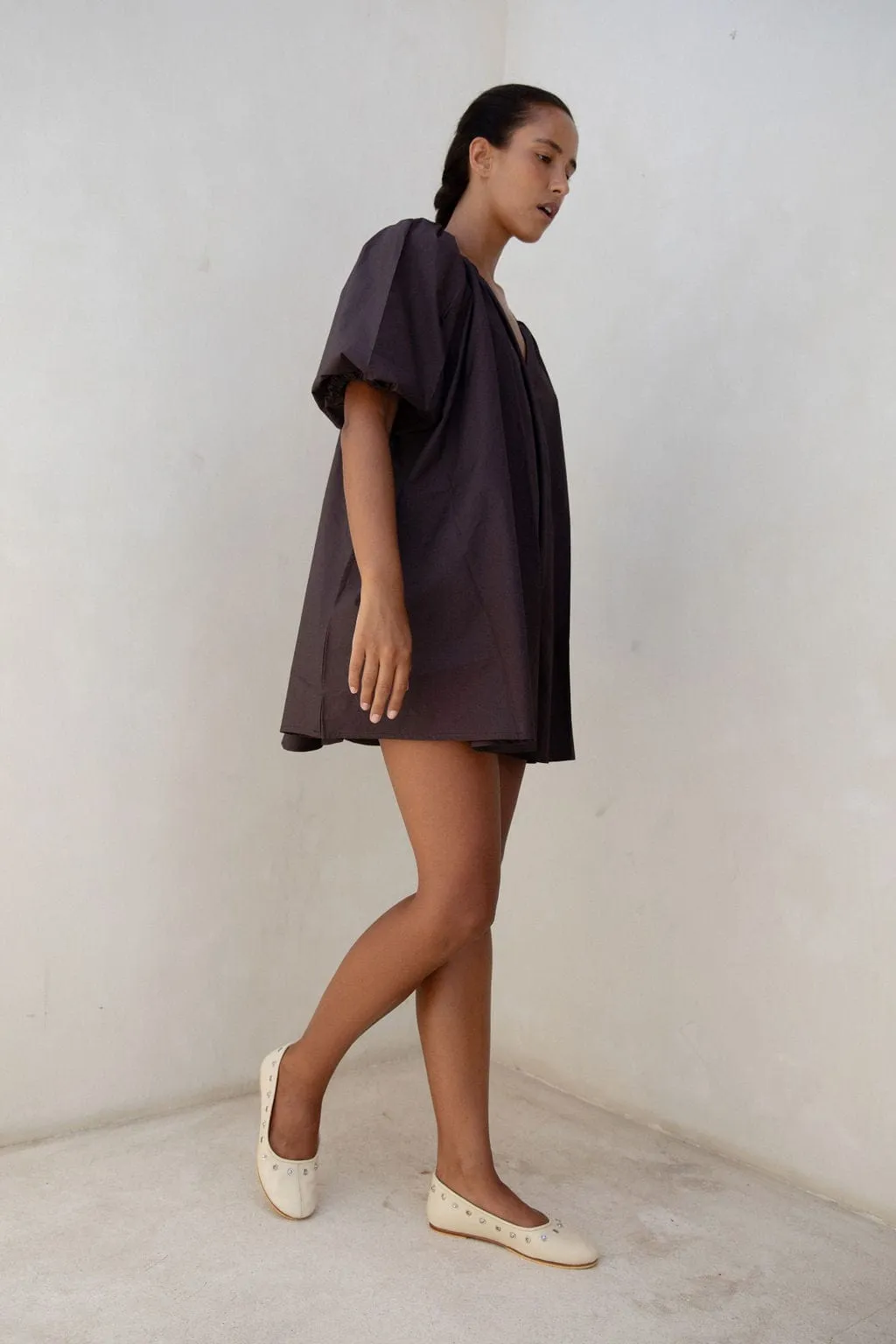 The Luma Ballet Flat | Creme sold by The Bali Tailor product image thumbnail 3