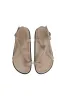 The Slim Noa Sandal | Stone Suede sold by The Bali Tailor