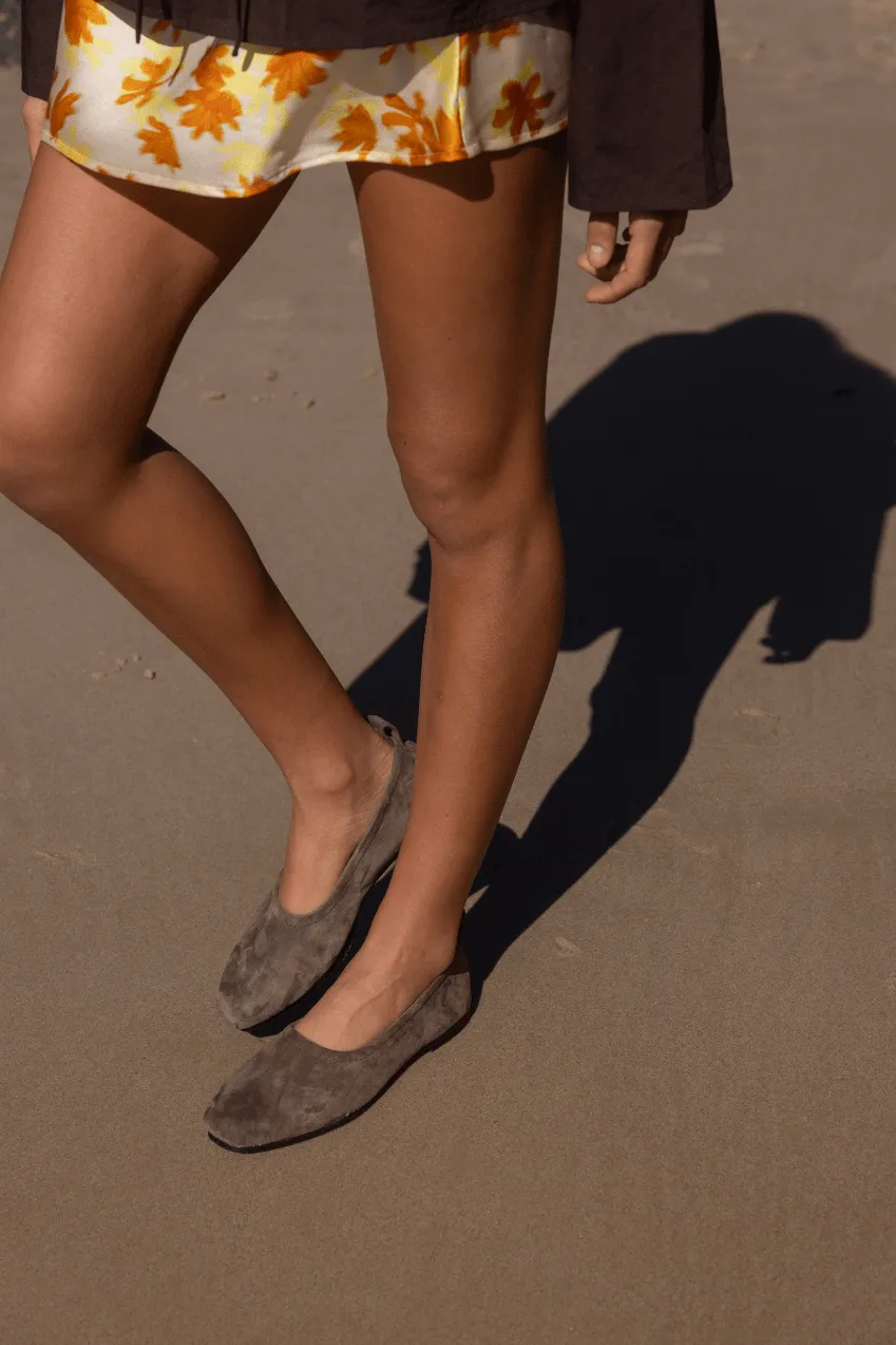 The Jude Ballet Flat | Cocoa Suede sold by The Bali Tailor product image thumbnail 5