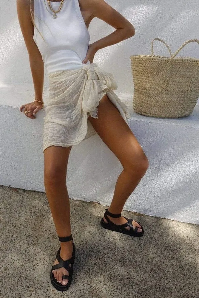 The Leni Sandal | Black sold by The Bali Tailor product image thumbnail 4