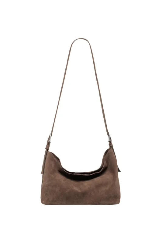 The Carter Mini | Cocoa Suede sold by The Bali Tailor