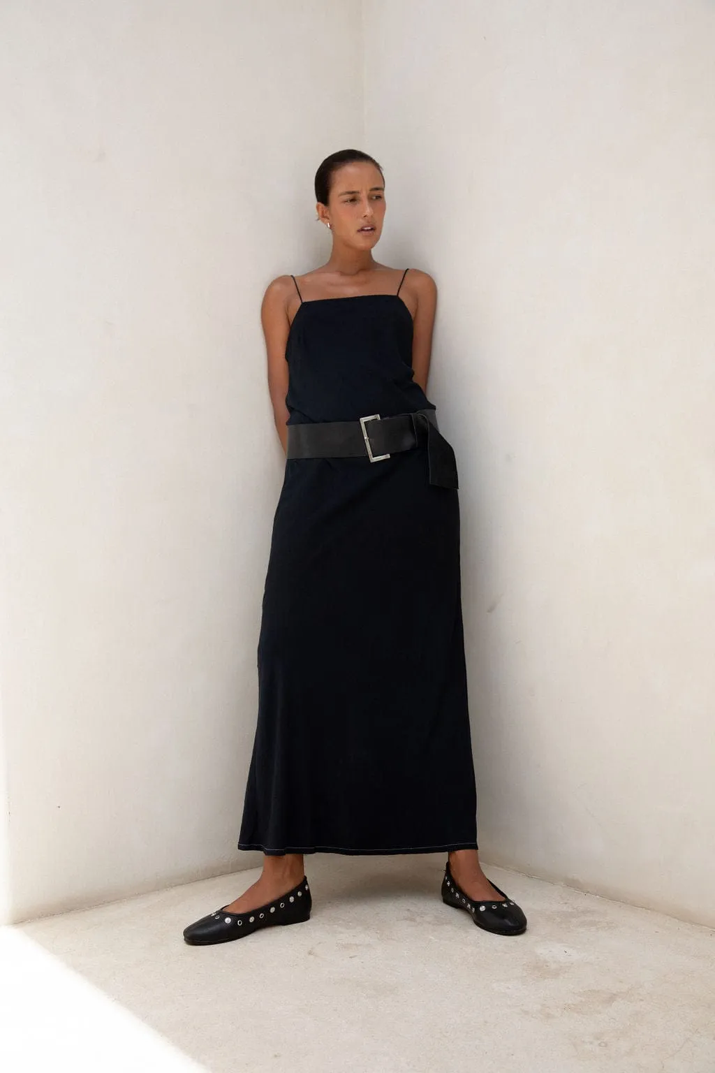 The Yvette Maxi Dress | Black sold by The Bali Tailor product image thumbnail 5