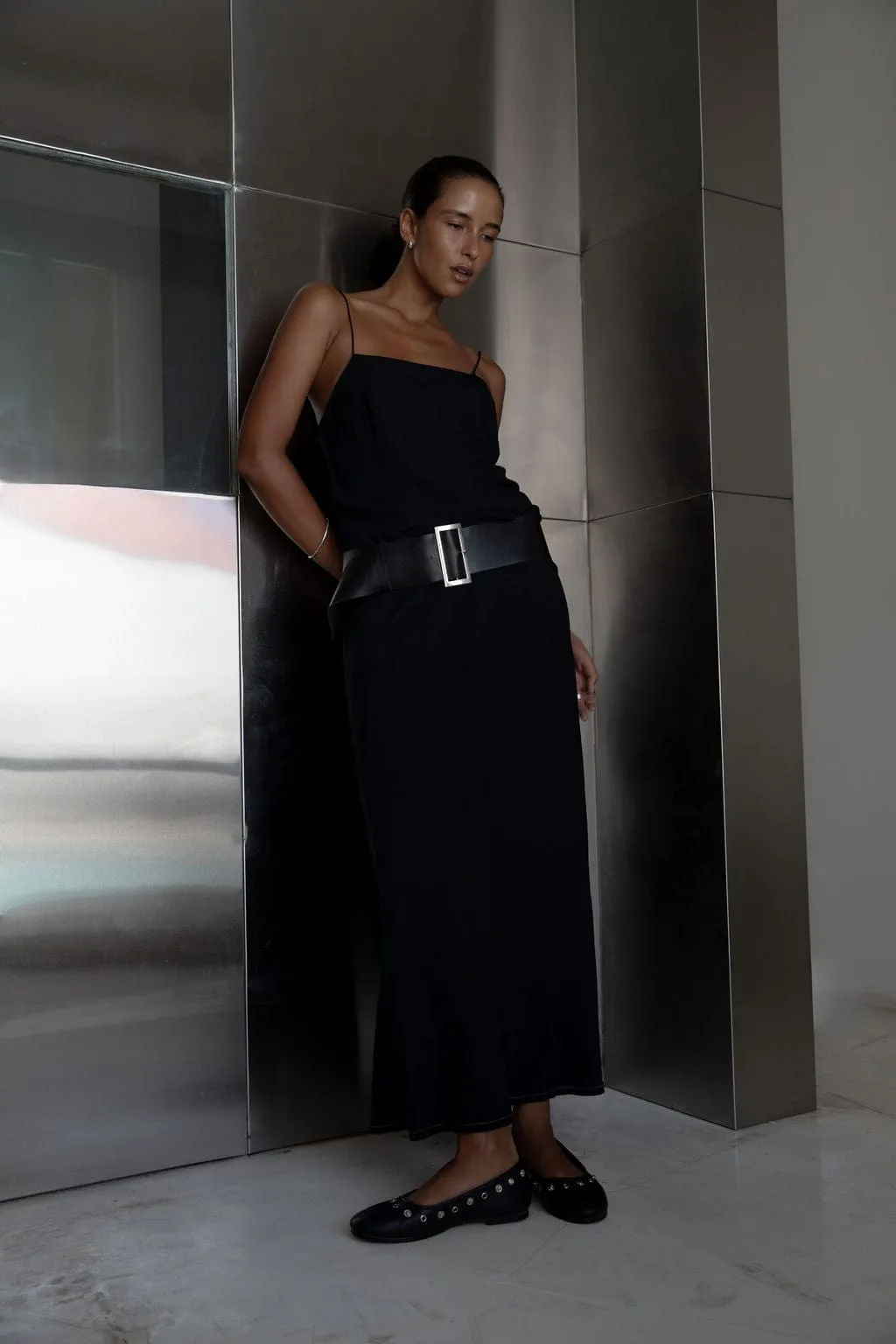 The Yvette Maxi Dress | Black sold by The Bali Tailor product image thumbnail 4