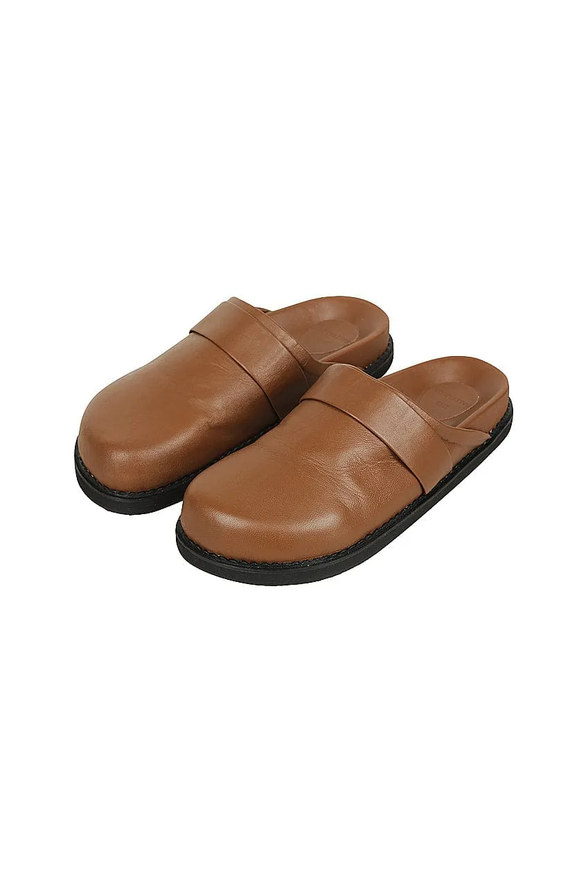 The Luca Slide | Dark Tan sold by The Bali Tailor product image thumbnail 4
