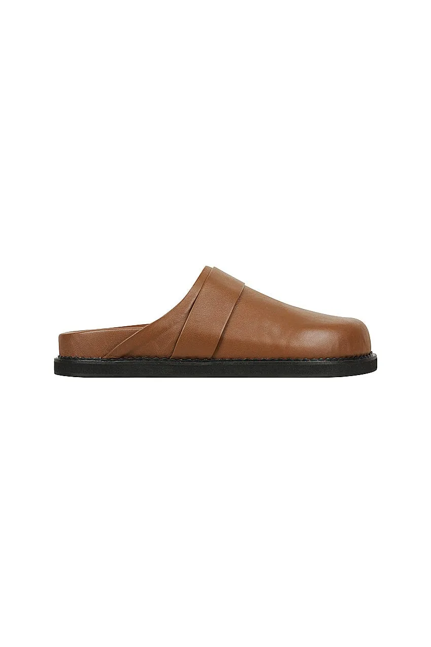 The Luca Slide | Dark Tan sold by The Bali Tailor product image thumbnail 2