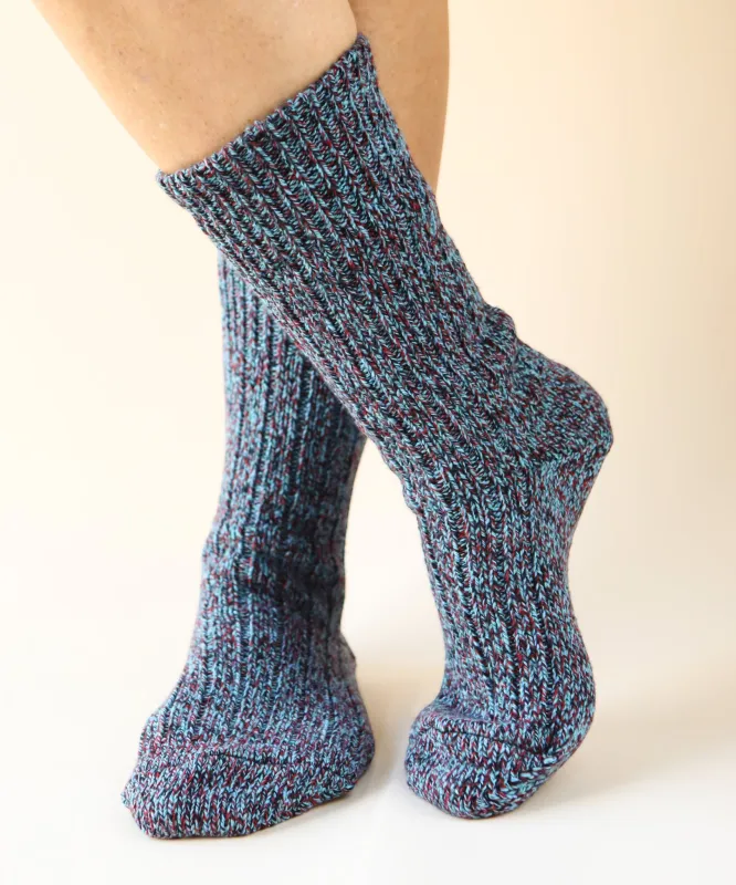 Thick Cotton & Wool Socks | Magic Eye sold by OKAYOK