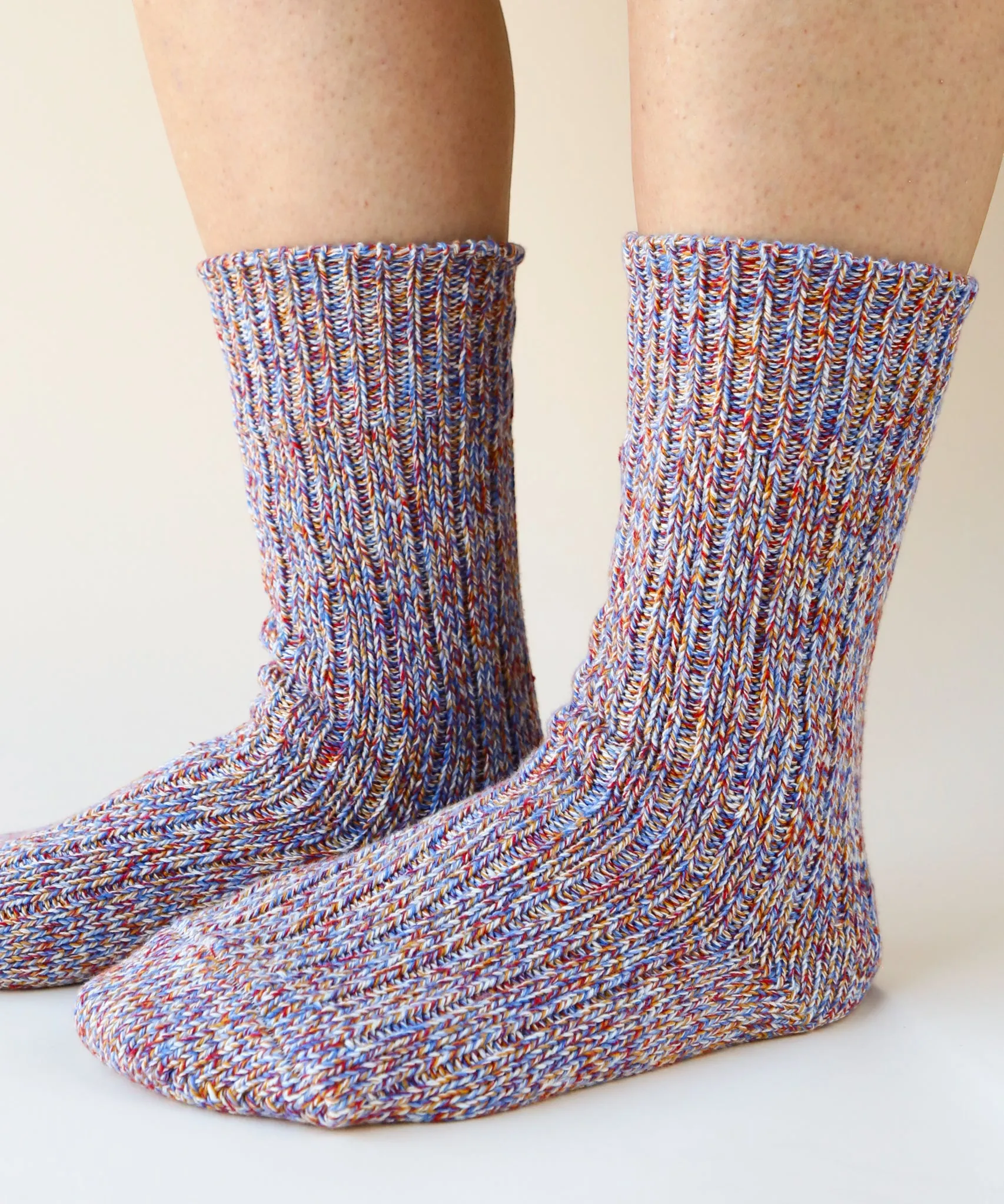 Thick Cotton Socks | Primary Mix sold by OKAYOK product image thumbnail 5