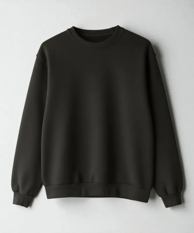 Unisex Cotton Sweatshirt | Black sold by OKAYOK