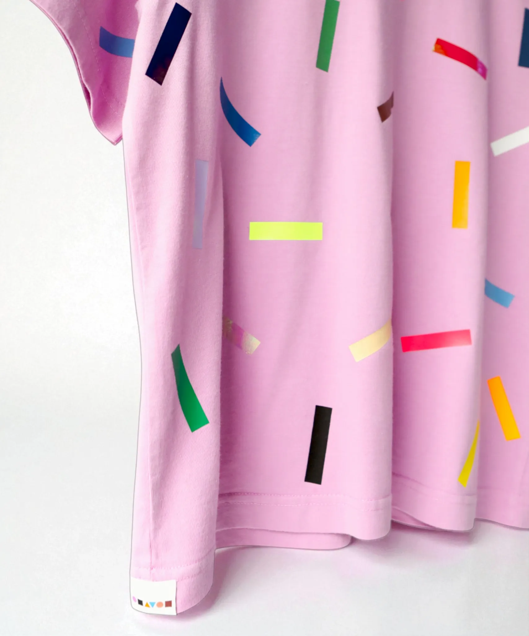 Confetti Boxy TShirt | Orchid sold by OKAYOK product image thumbnail 5