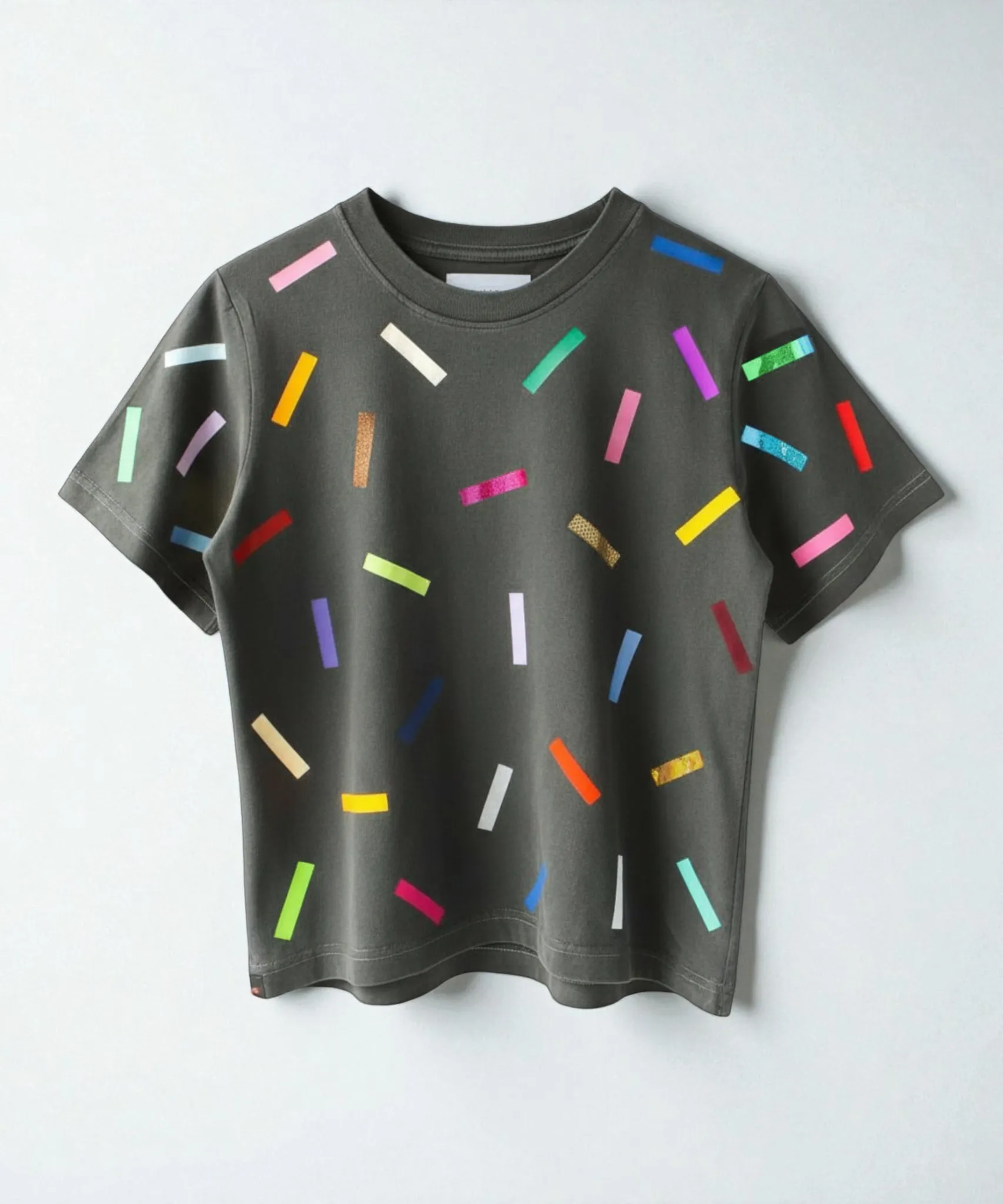 Confetti Boxy TShirt | Shadow sold by OKAYOK product image thumbnail 2