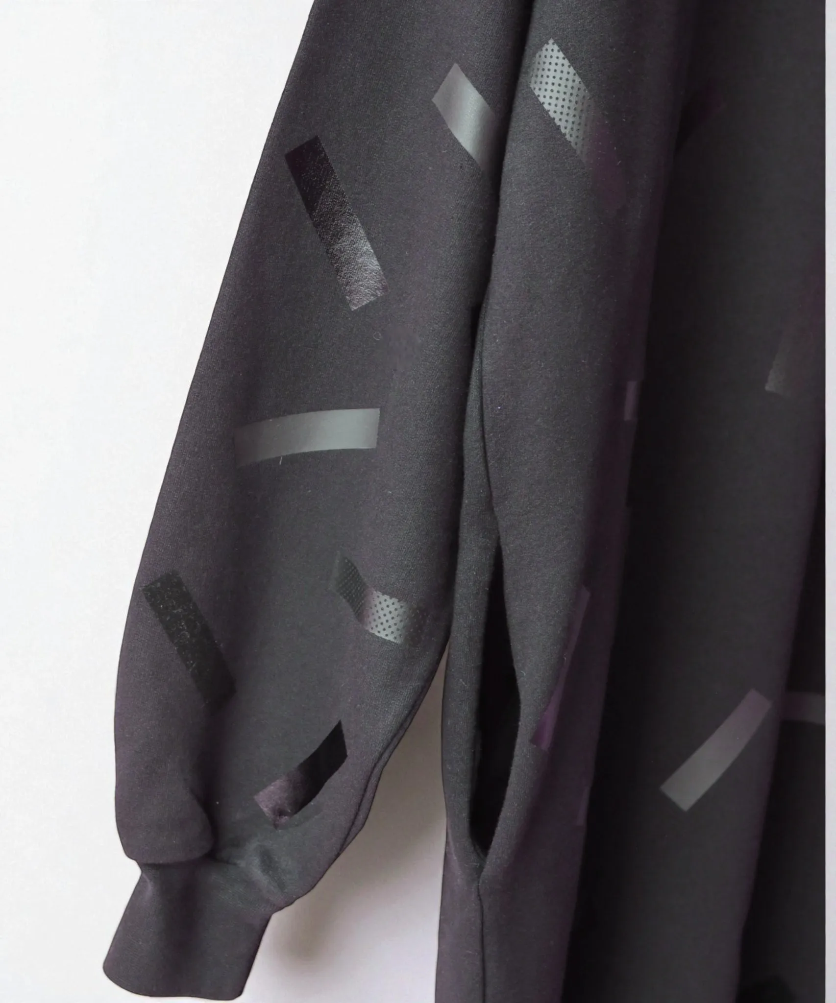 Loft Sweatshirt Dress | Black Confetti sold by OKAYOK product image thumbnail 4