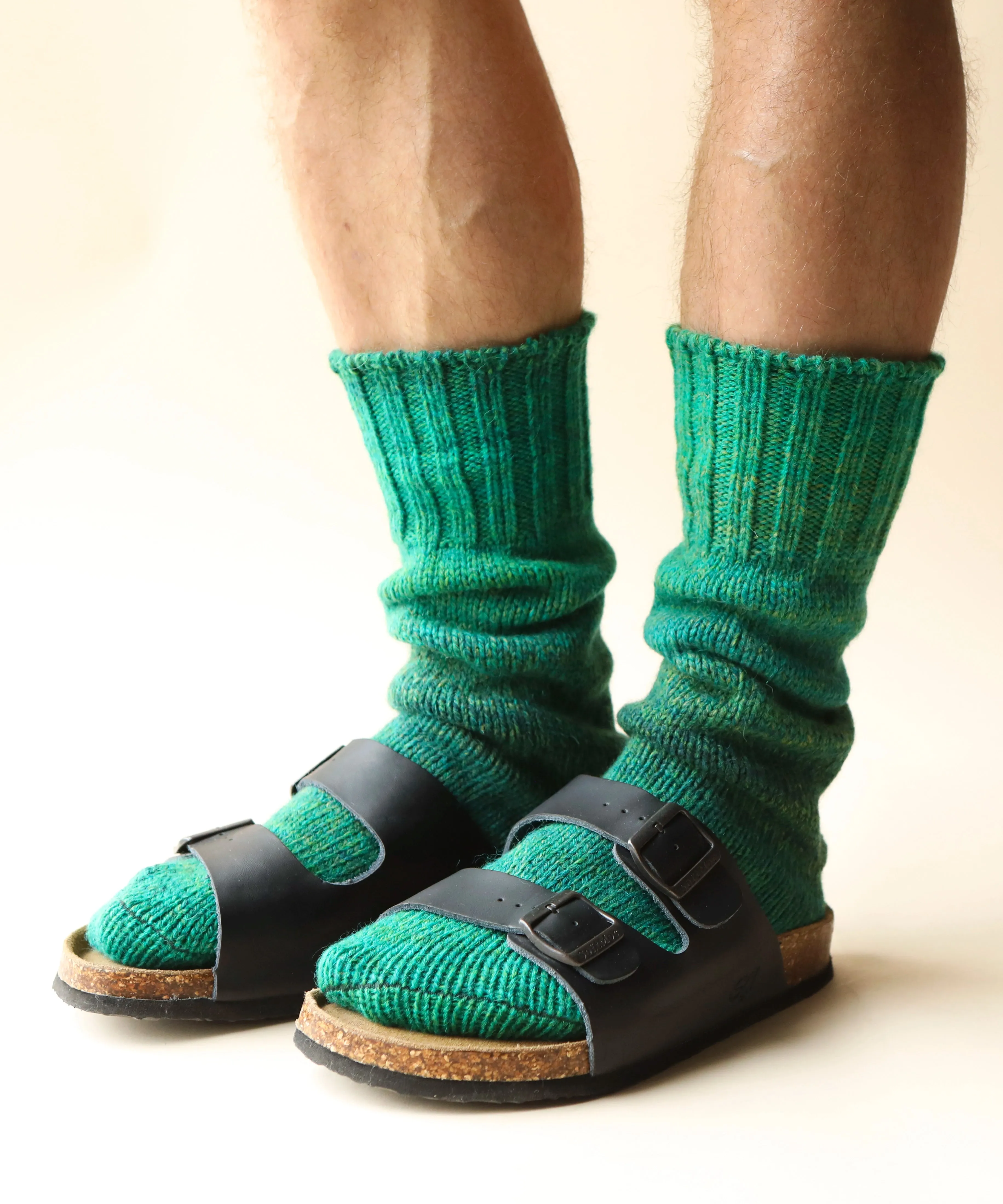 Thick Variegated Socks | Boreal sold by OKAYOK