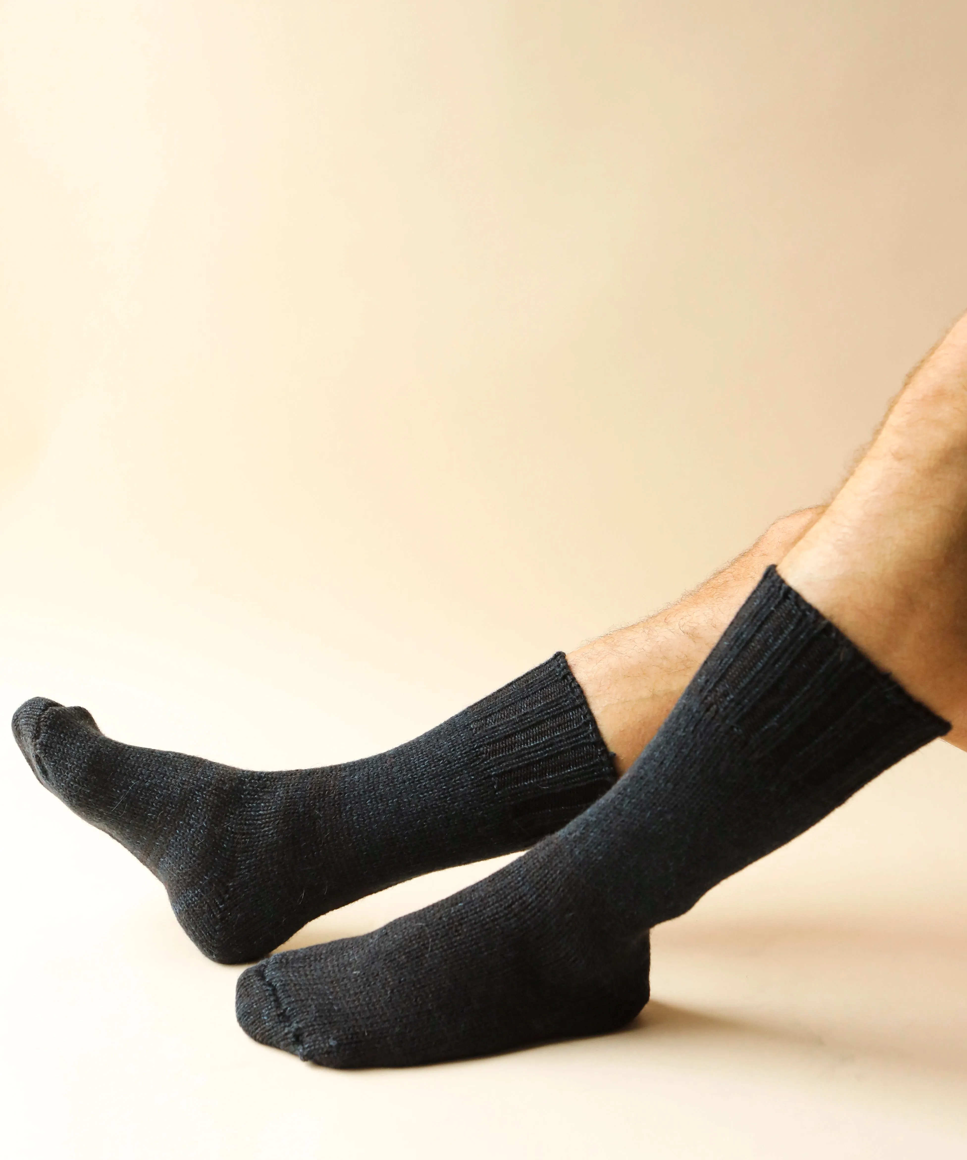 Thick Wool Socks | Midnight sold by OKAYOK product image thumbnail 3