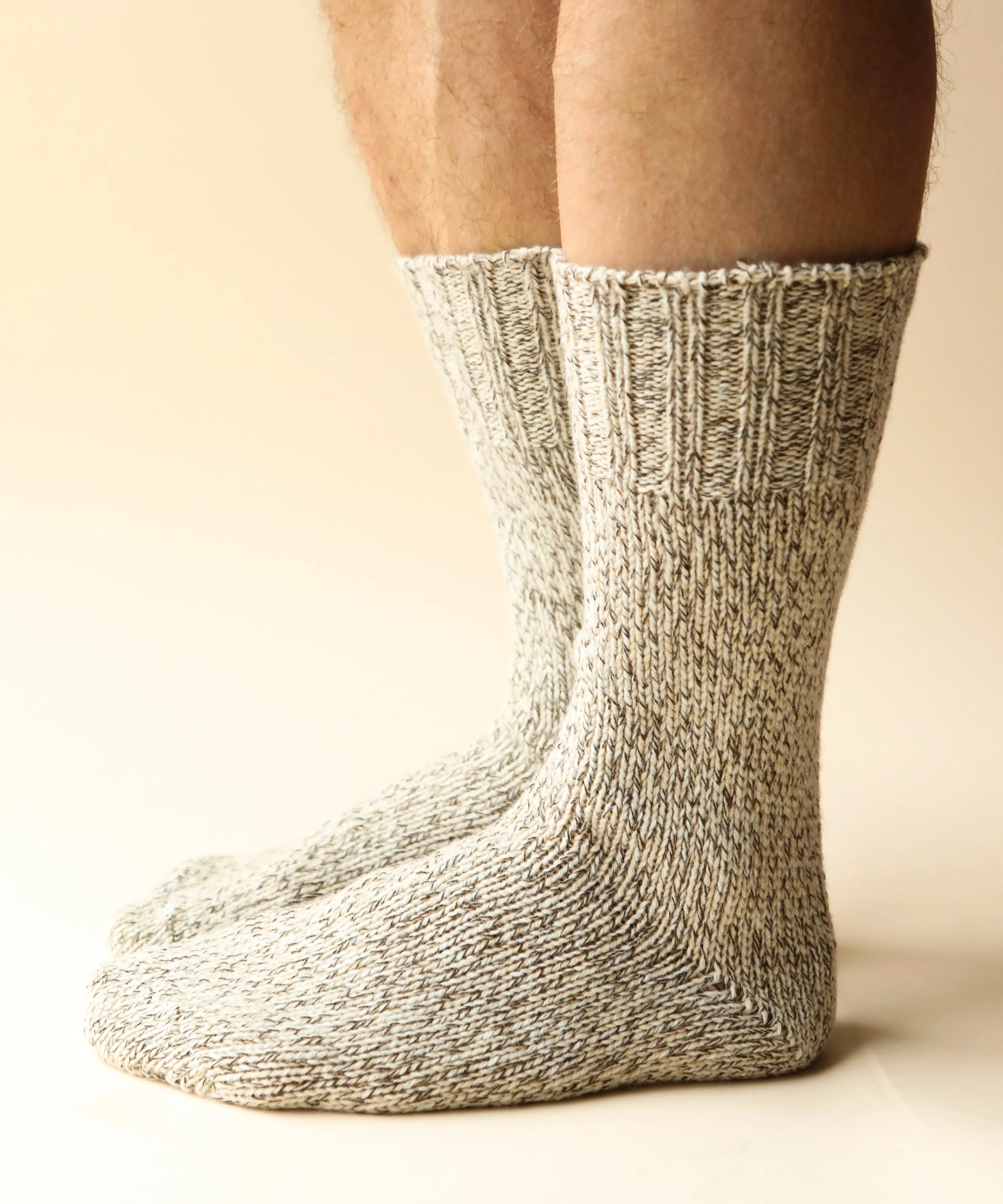 Thick Wool Socks | Birch sold by OKAYOK product image thumbnail 4