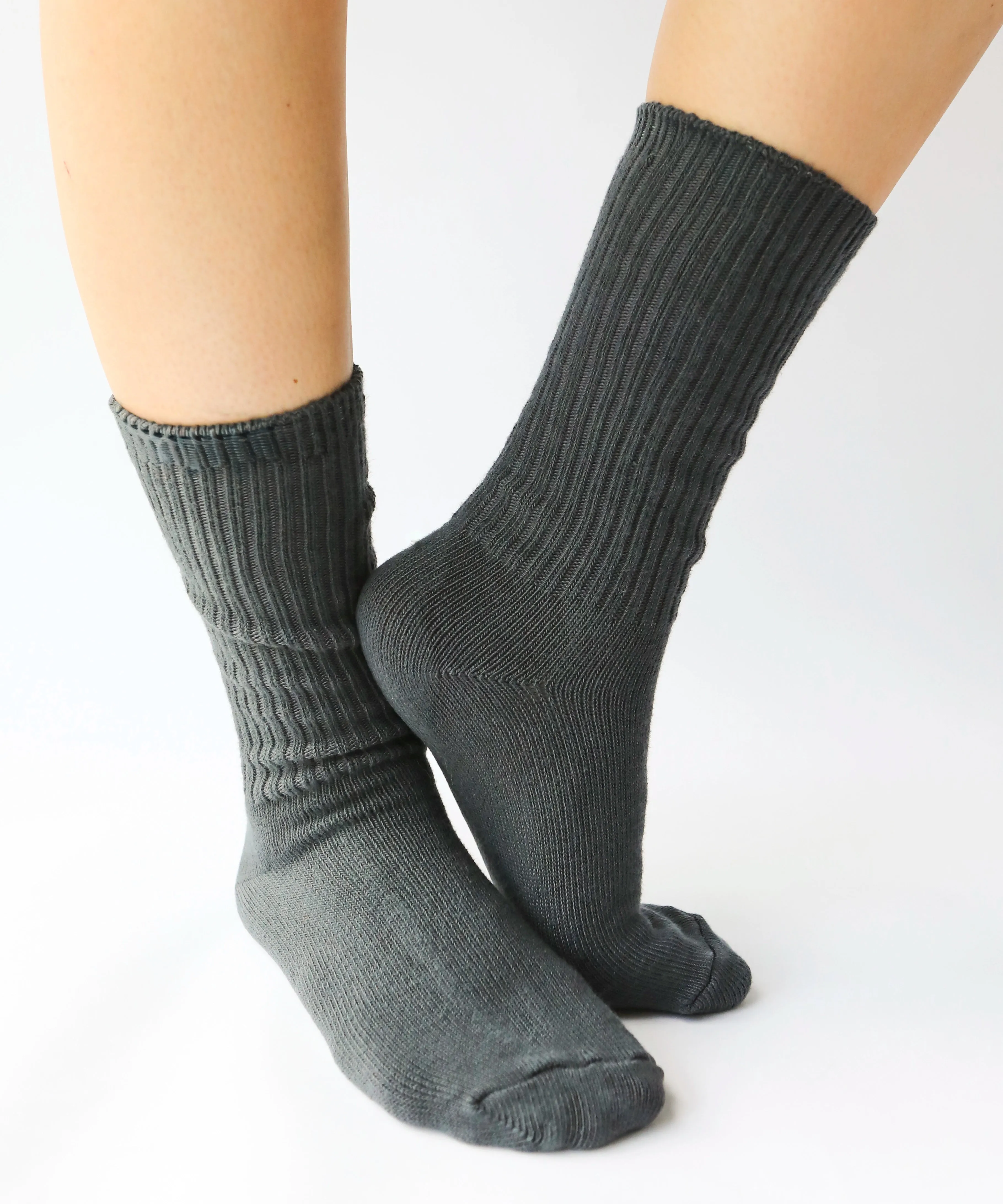Dyed Cotton Socks | Shadow sold by OKAYOK product image thumbnail 4