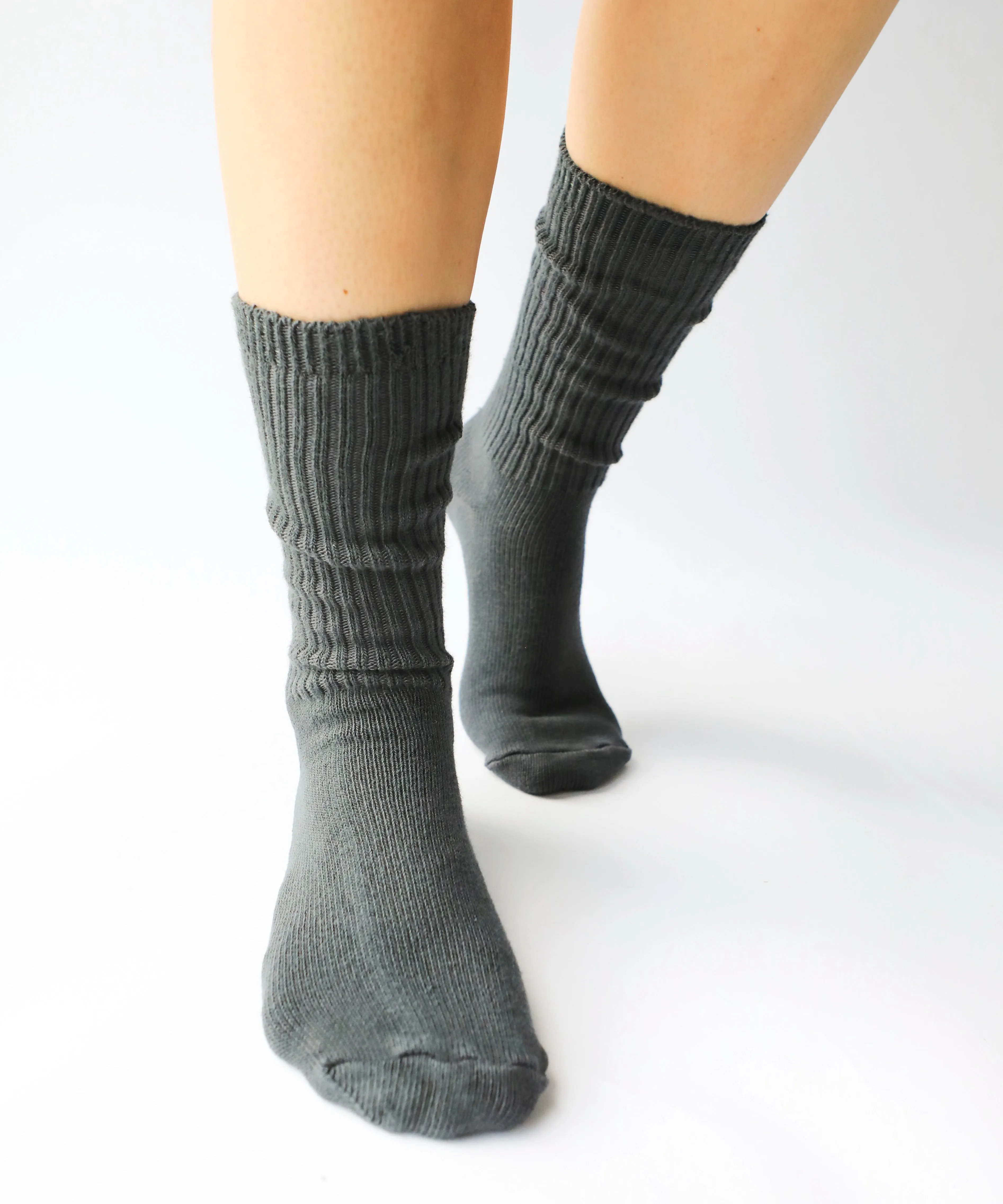 Dyed Cotton Socks | Shadow sold by OKAYOK product image thumbnail 5