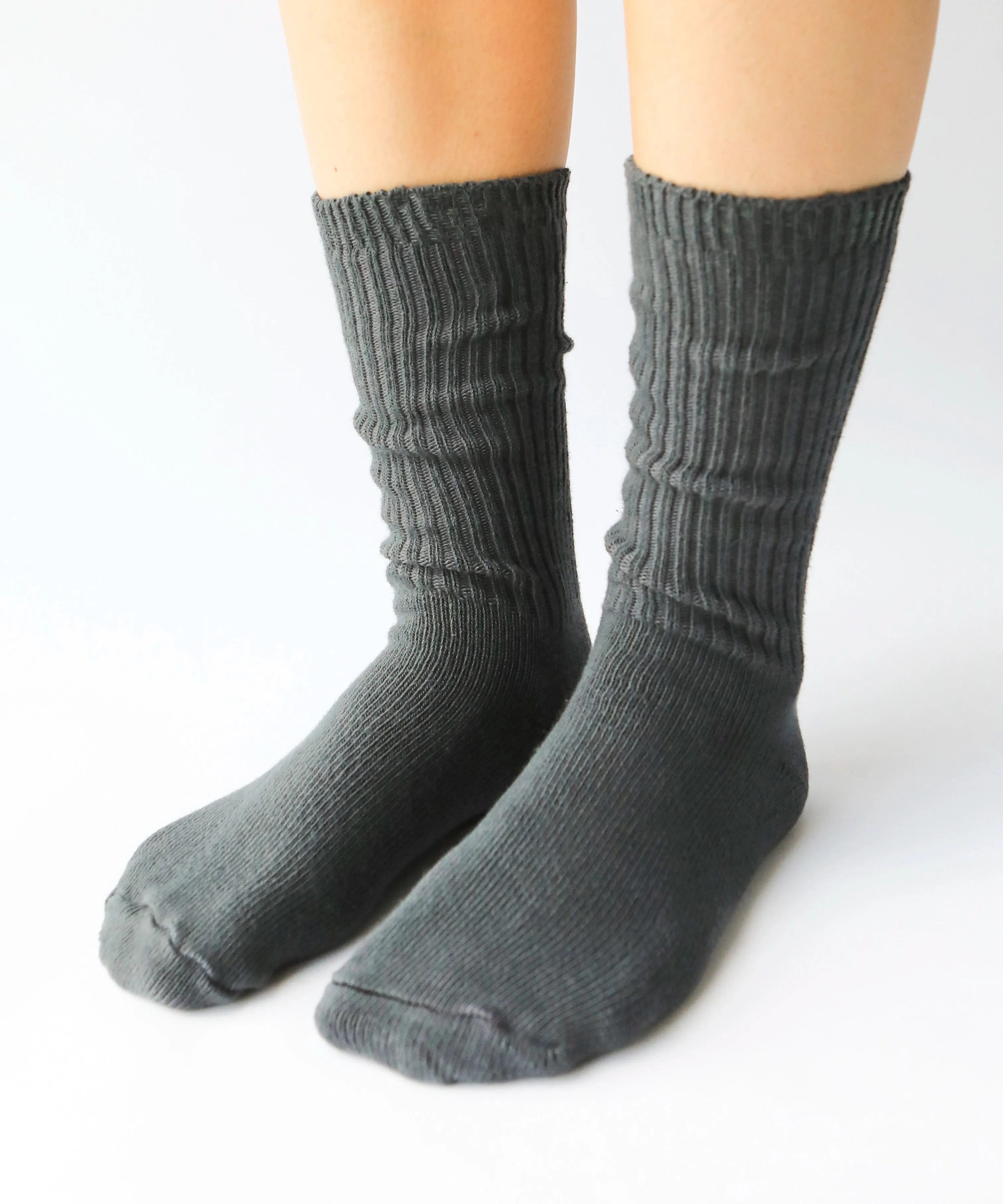 Dyed Cotton Socks | Shadow sold by OKAYOK product image thumbnail 2