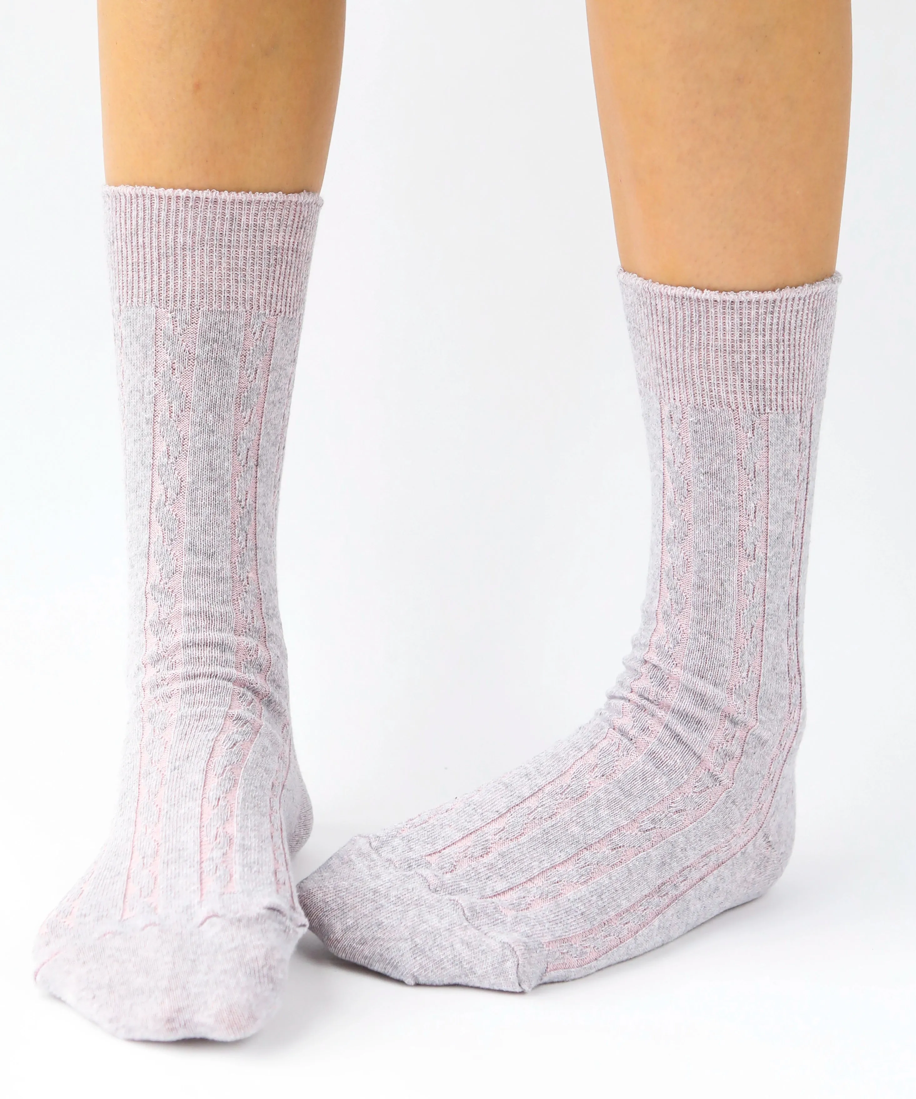 Cable Cotton Dress Socks | Velveteen sold by OKAYOK product image thumbnail 3