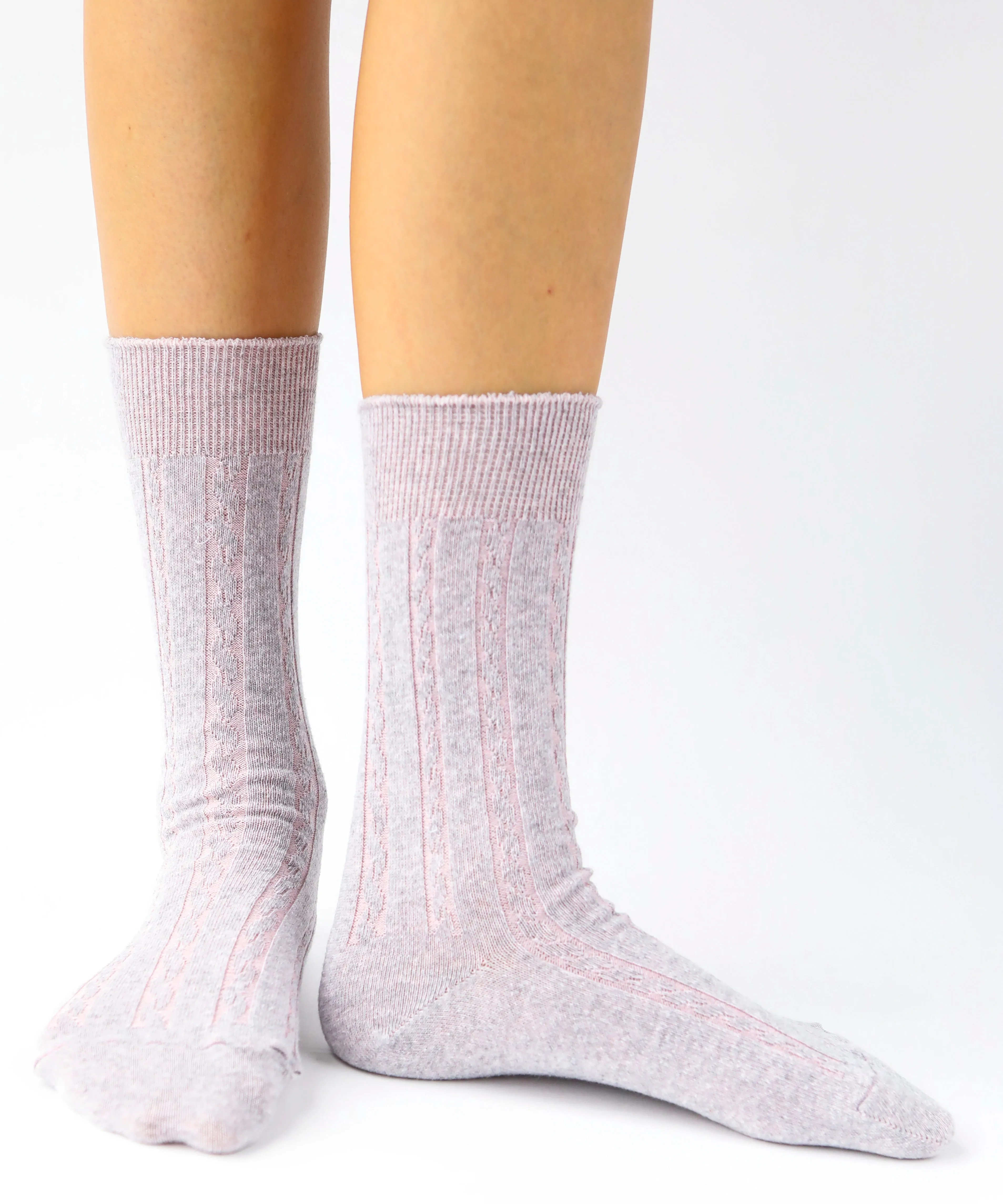 Cable Cotton Dress Socks | Velveteen sold by OKAYOK product image thumbnail 4