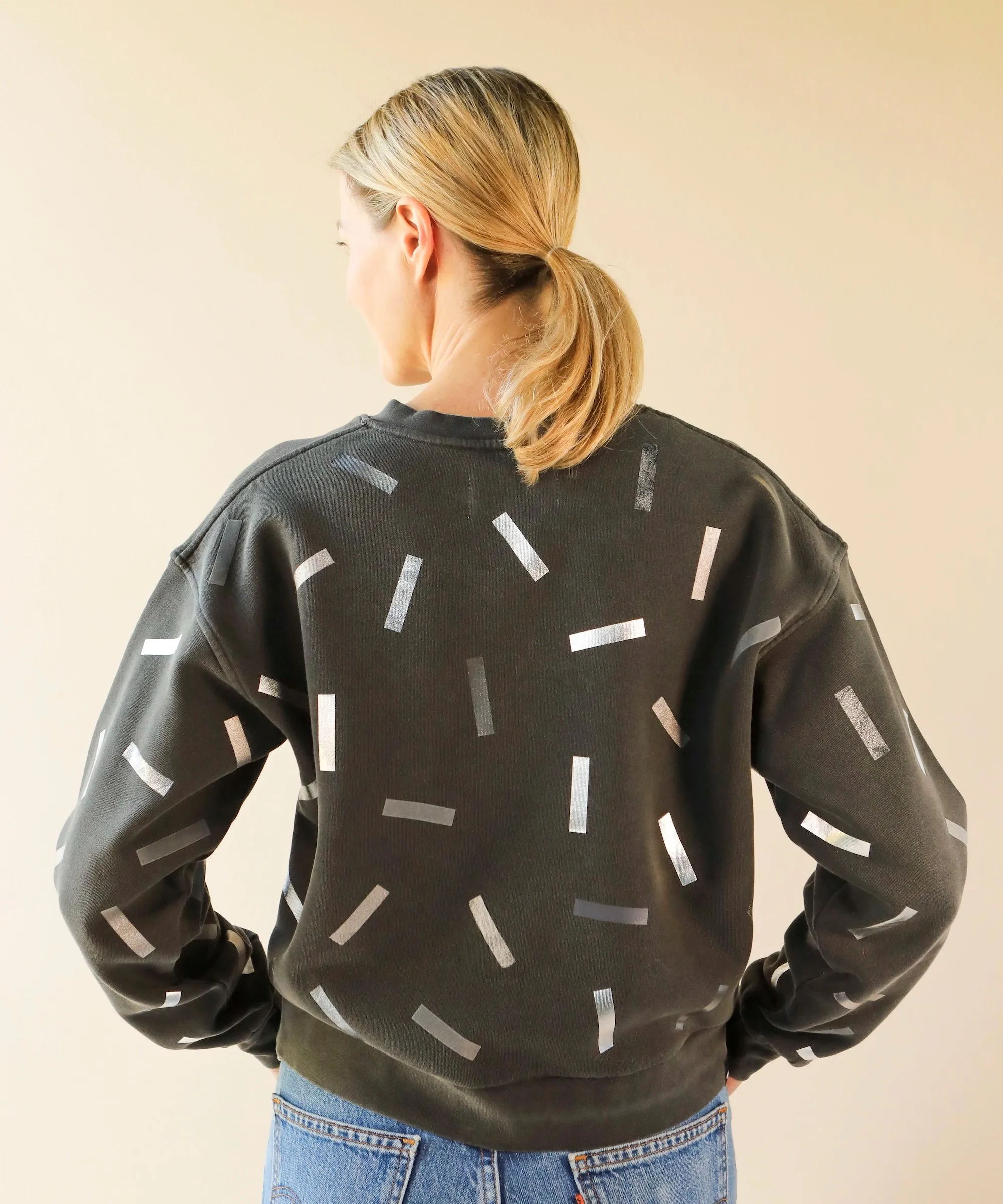 Confetti Laine Sweatshirt | Pigment Silver sold by OKAYOK product image thumbnail 4