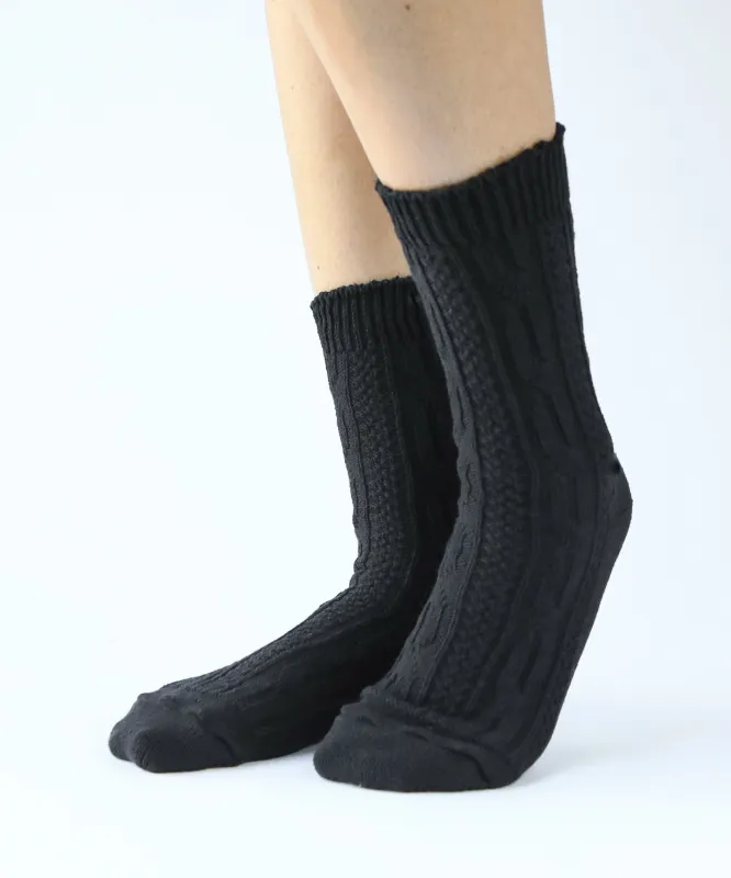 Jenny Crew Cotton Socks | Black sold by OKAYOK