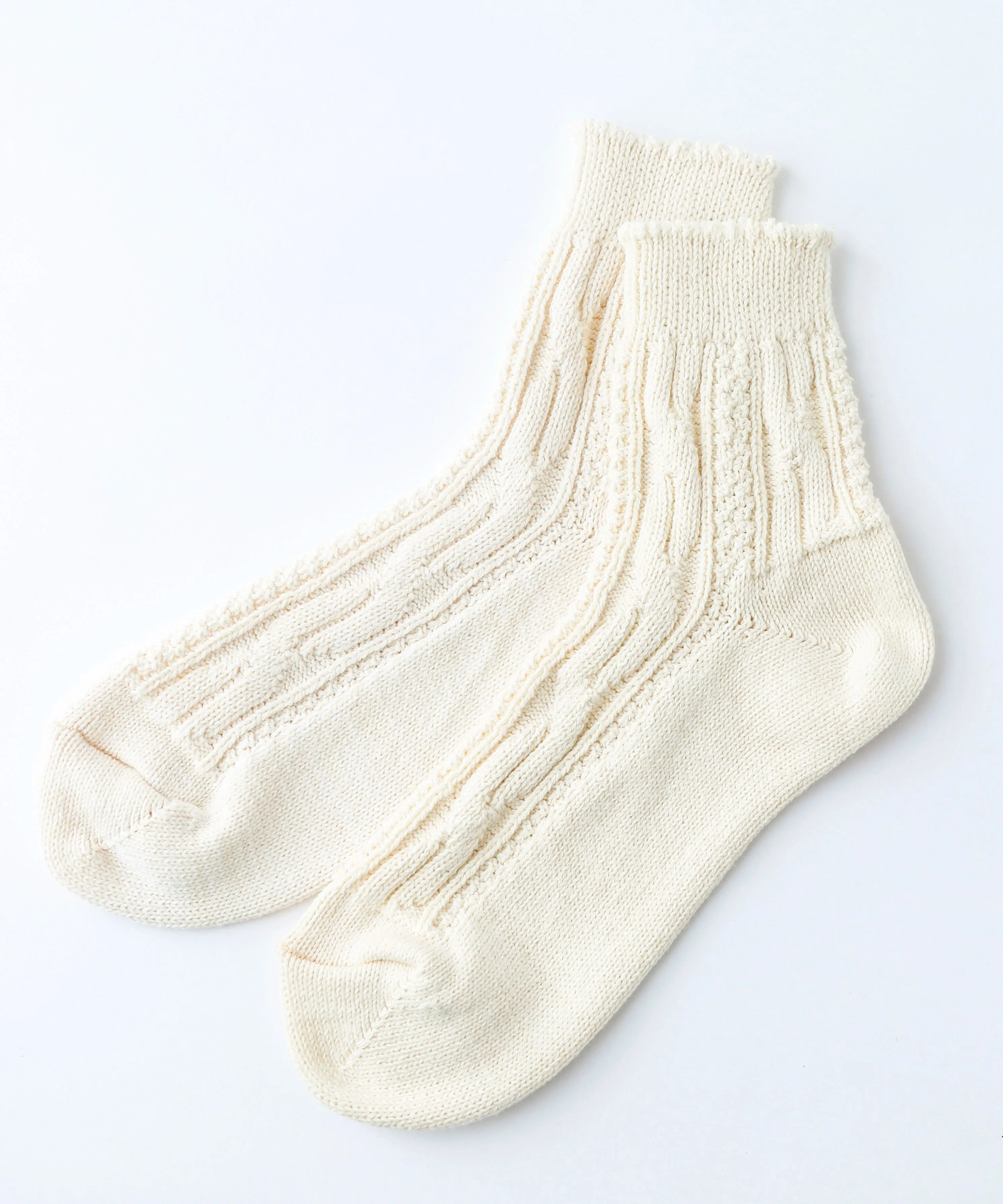Jenny Cotton Ankle Socks | Natural sold by OKAYOK product image thumbnail 4