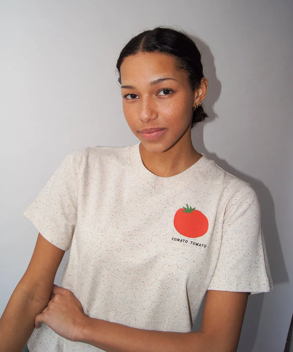 Tomato Tomato Boxy Cotton Tshirt sold by OKAYOK product image thumbnail 2