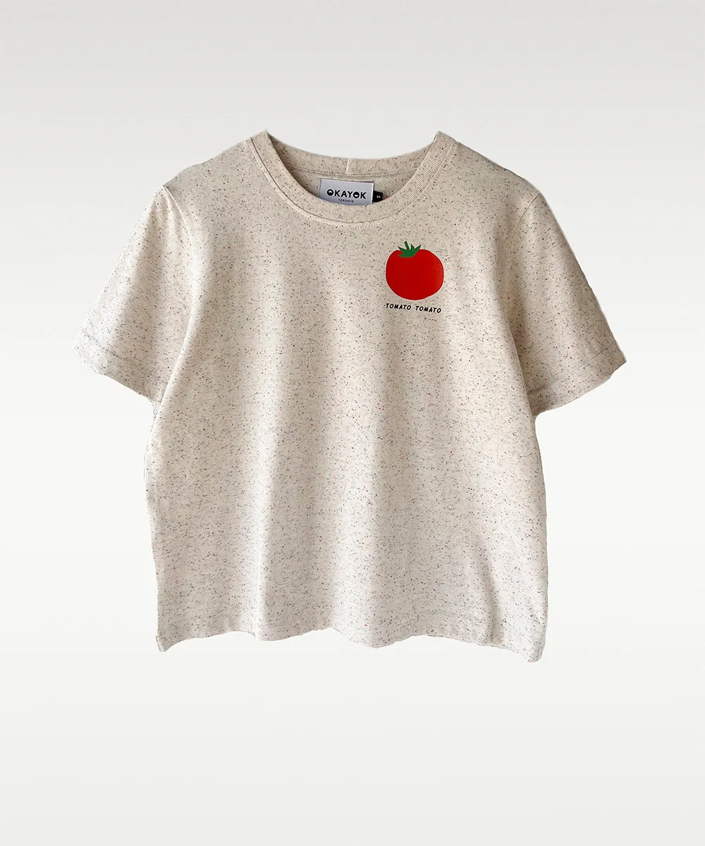 Tomato Tomato Boxy Cotton Tshirt sold by OKAYOK product image thumbnail 3