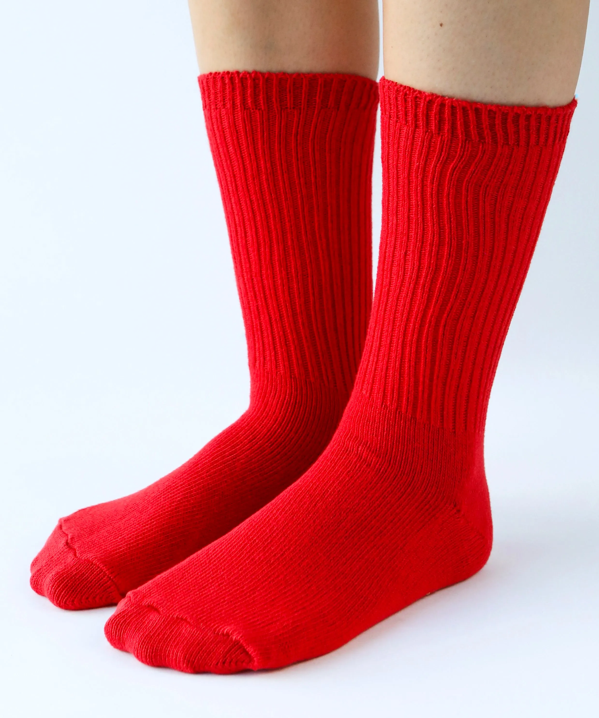 Dyed Cotton Socks | Cherry sold by OKAYOK product image thumbnail 3