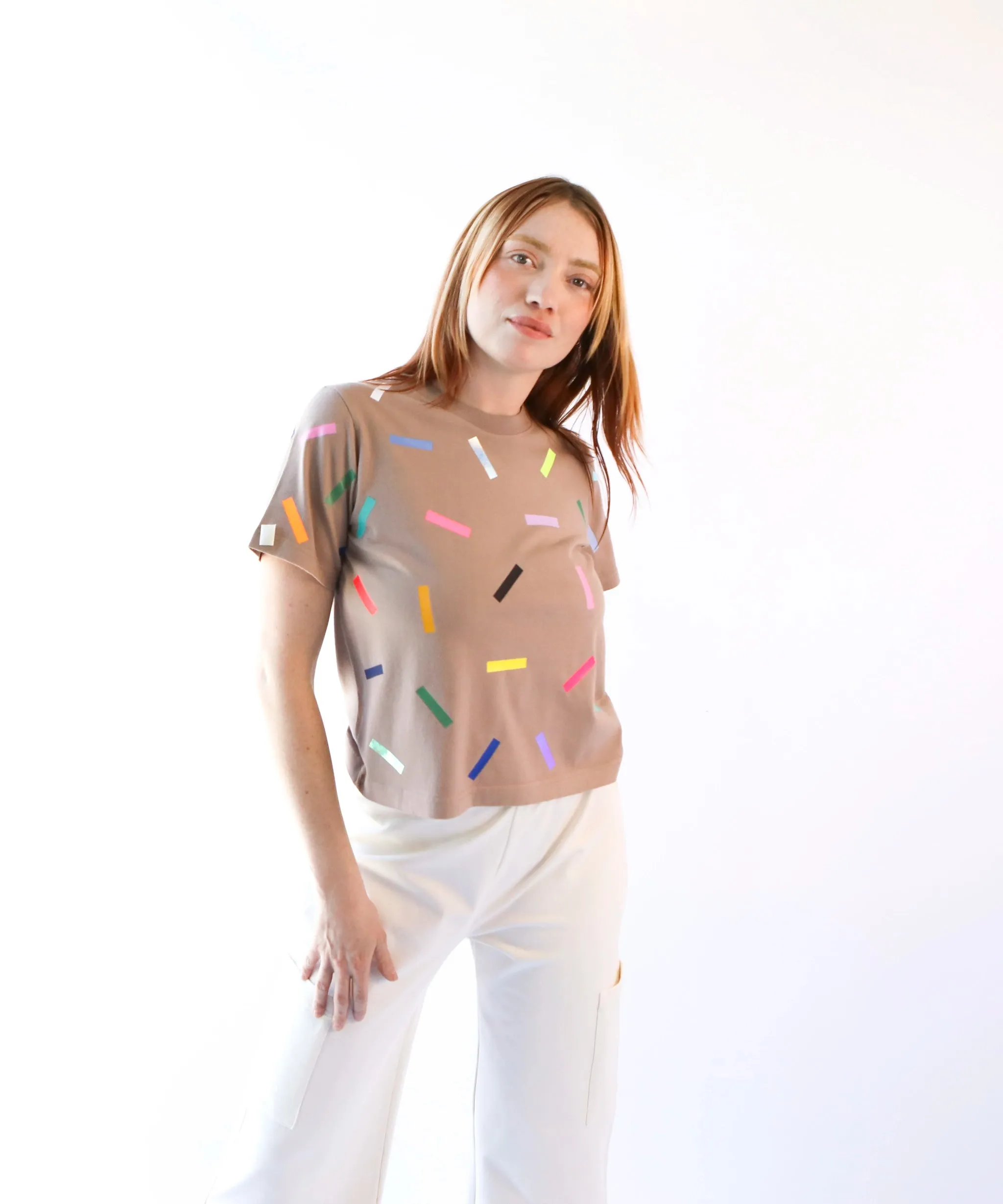 Confetti Boxy Tshirt | Portobello sold by OKAYOK product image thumbnail 3