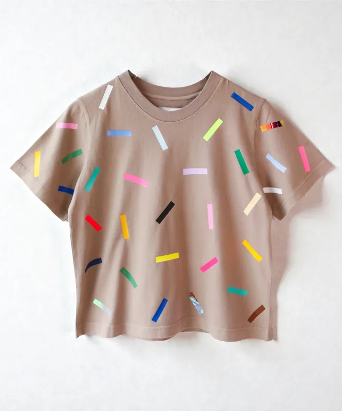 Confetti Boxy Tshirt | Portobello sold by OKAYOK