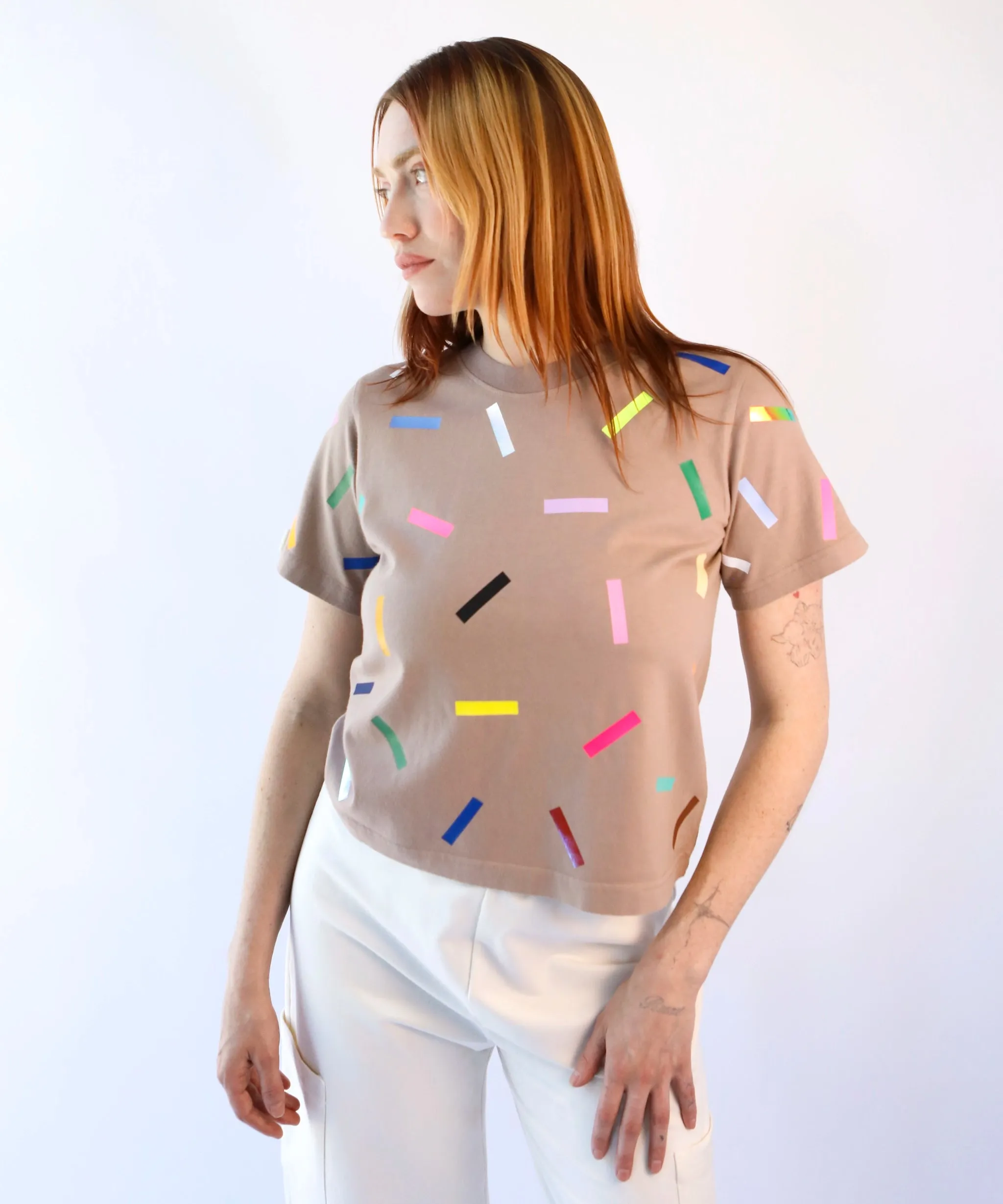 Confetti Boxy Tshirt | Portobello sold by OKAYOK product image thumbnail 2