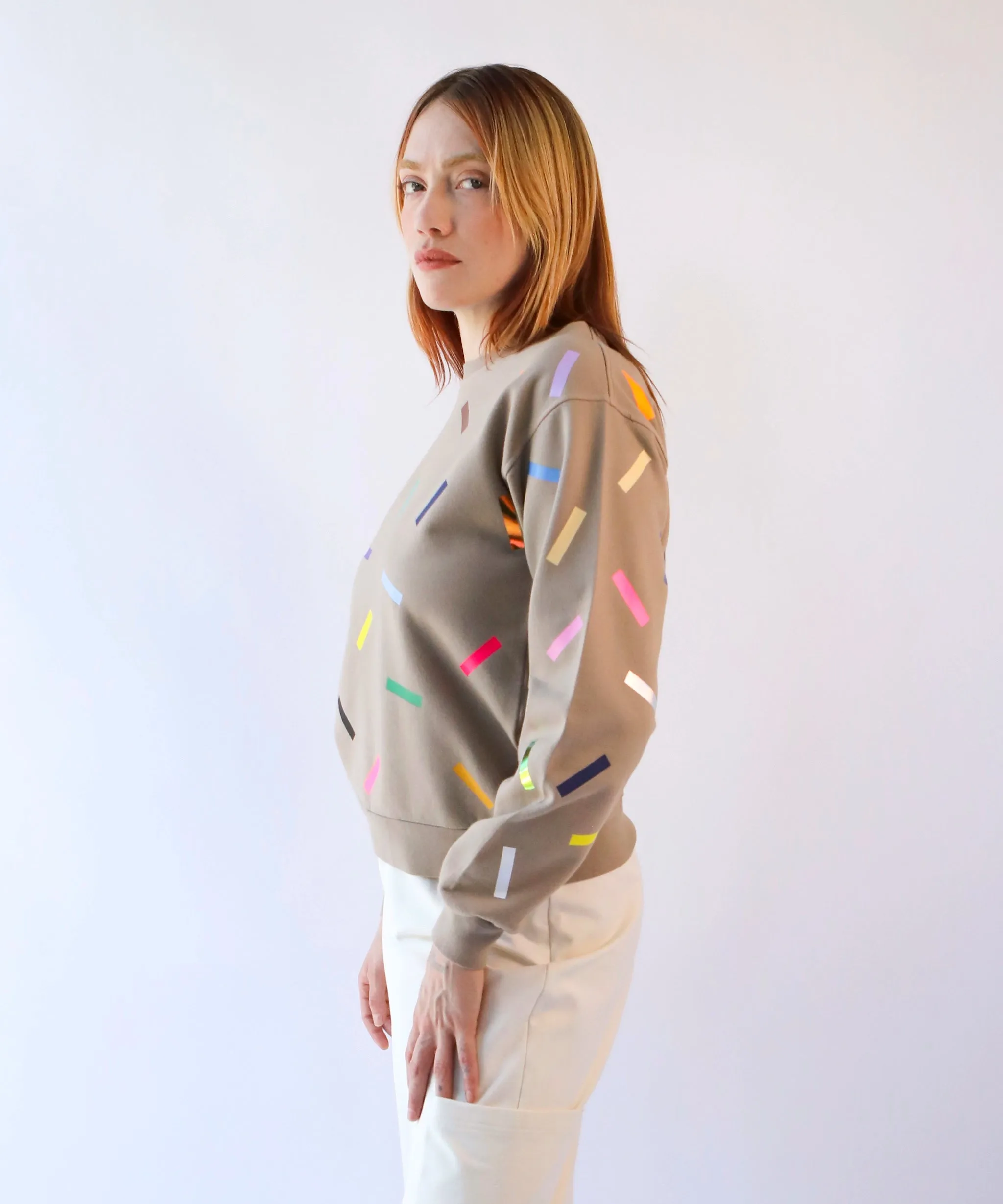 Confetti Unisex Cotton Sweatshirt | Portobello sold by OKAYOK product image thumbnail 4