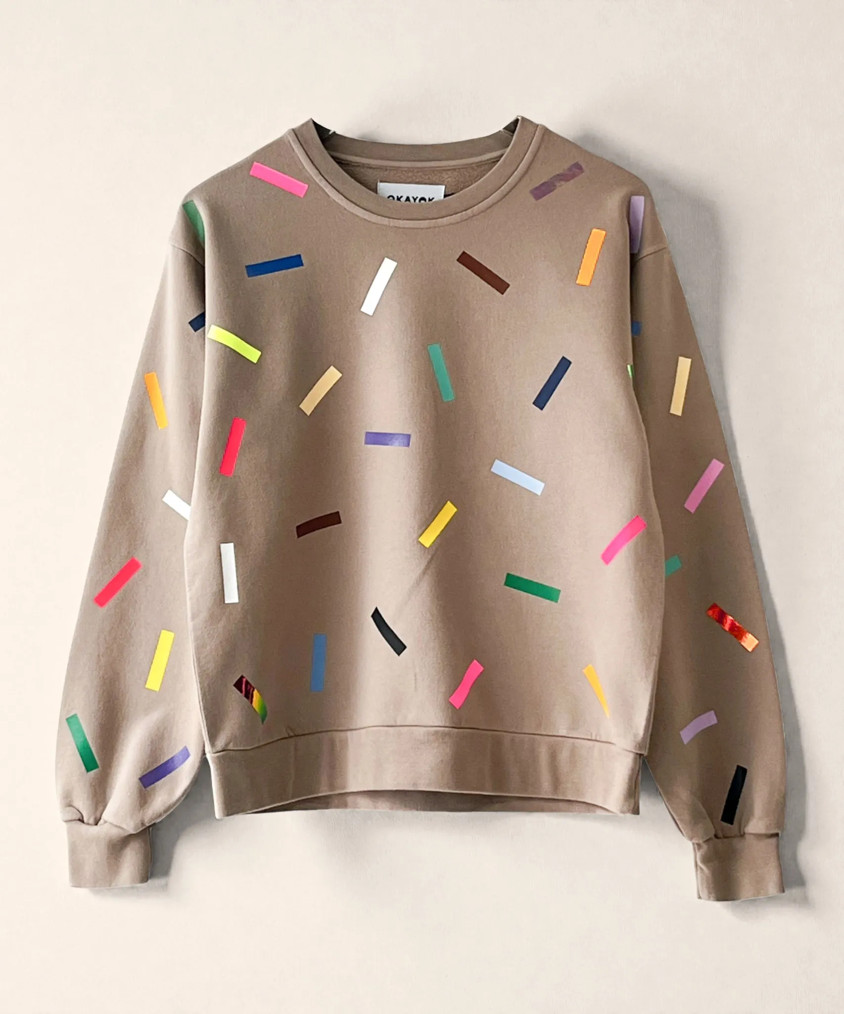 Confetti Unisex Cotton Sweatshirt | Portobello sold by OKAYOK