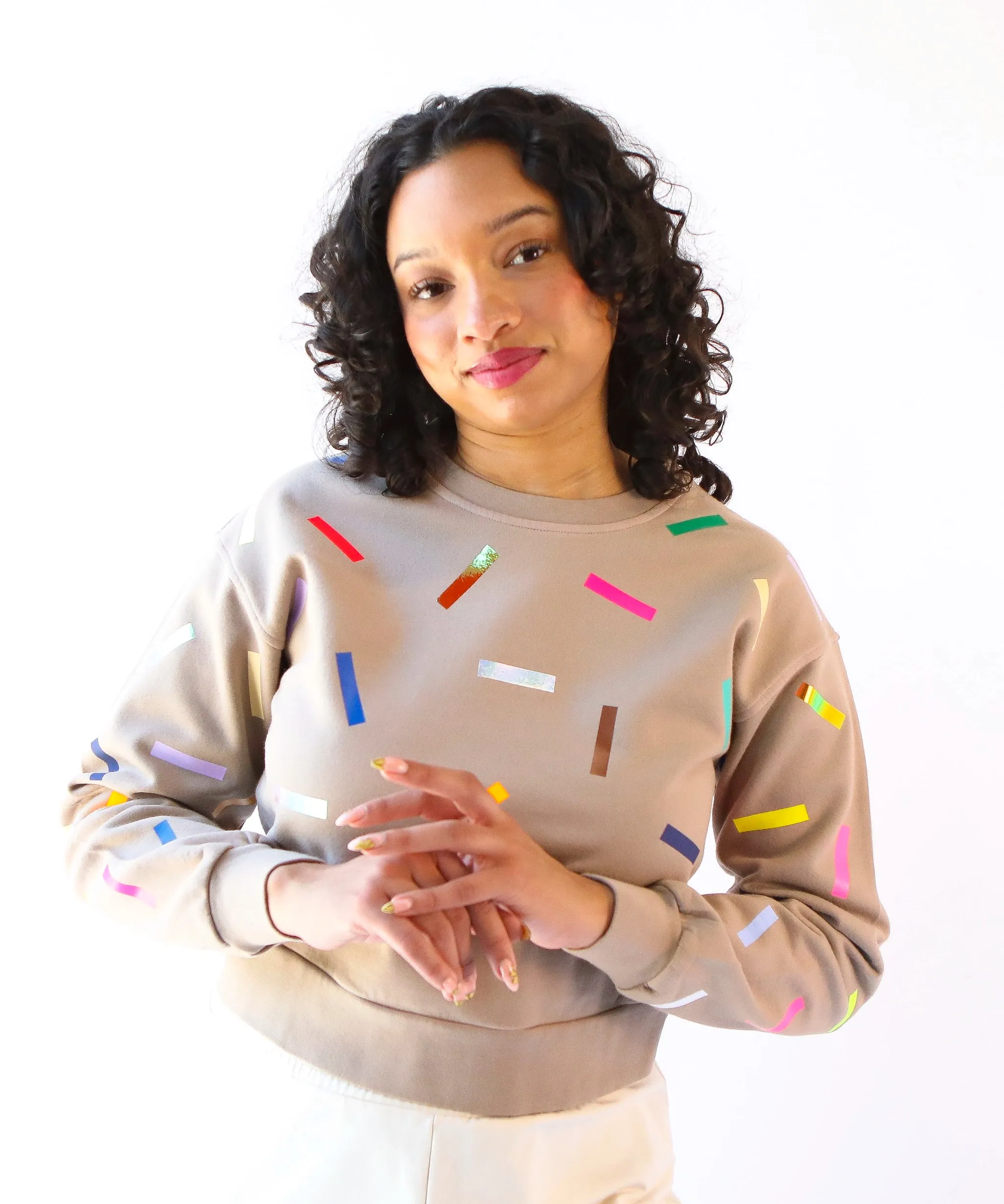 Confetti Laine Cotton Sweatshirt | Portobello sold by OKAYOK product image thumbnail 3