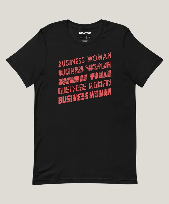 Business Woman Tee | Black XS, L sold by OKAYOK