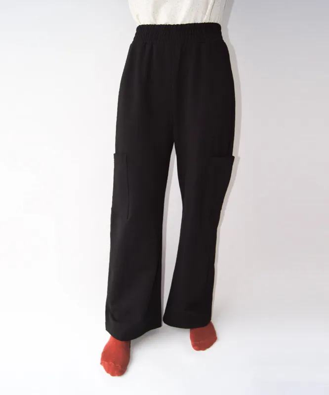 Cargo Coco Cotton Pants | Black S, XL, XXL sold by OKAYOK