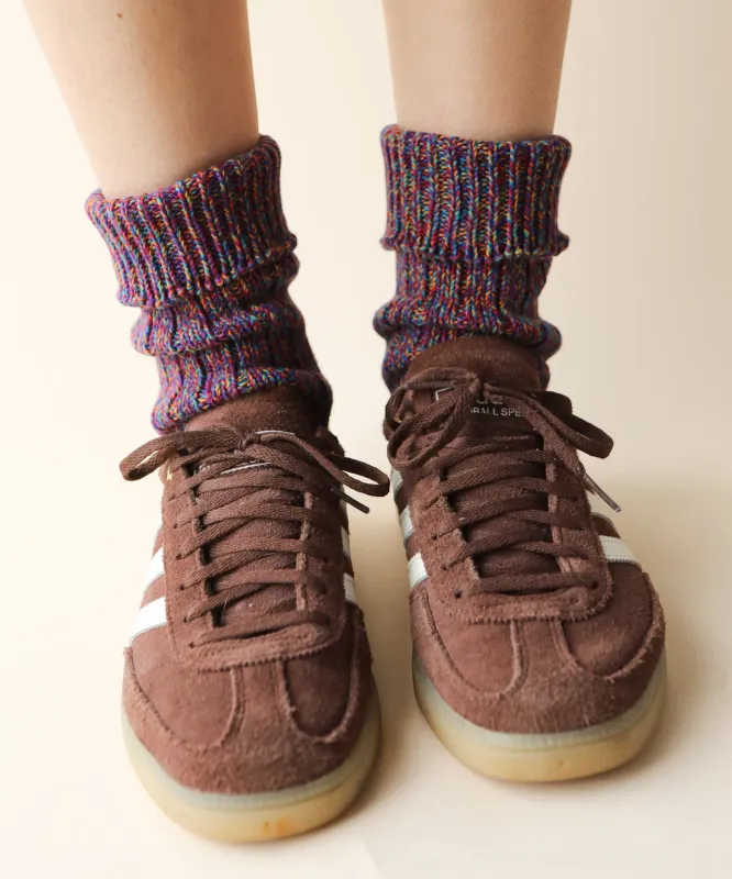 Thick Cotton Socks | Jewel Tones made by OKAYOK
