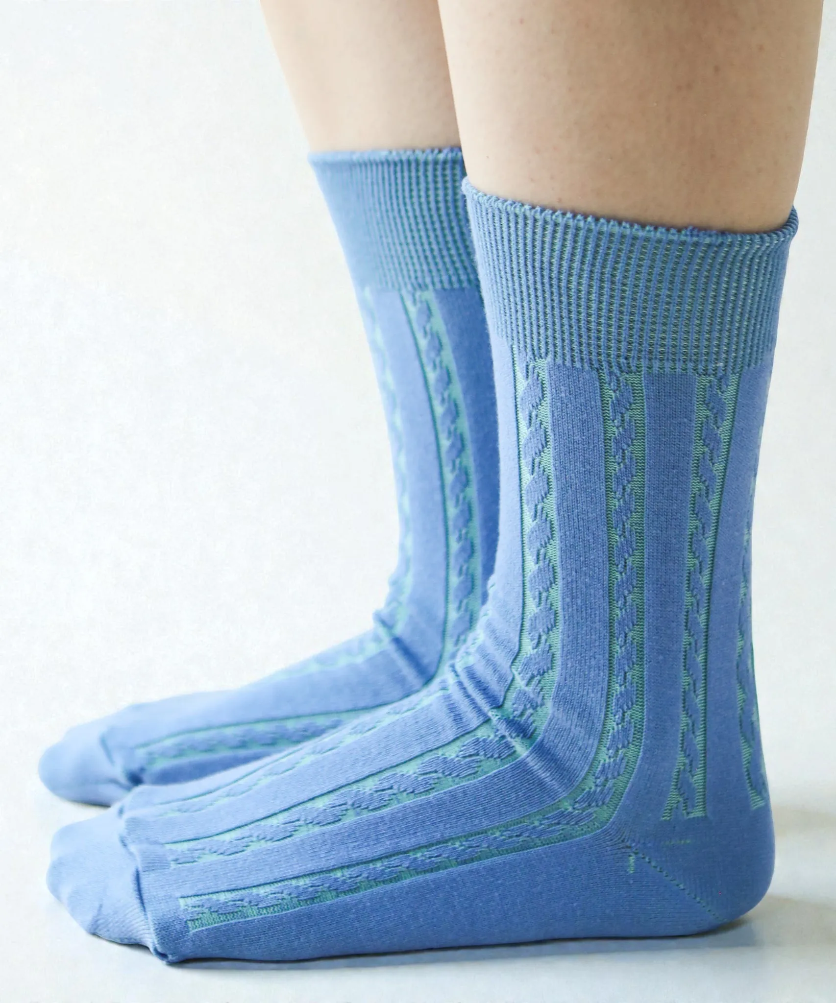 Cable Cotton Dress Socks | Perimint sold by OKAYOK product image thumbnail 4