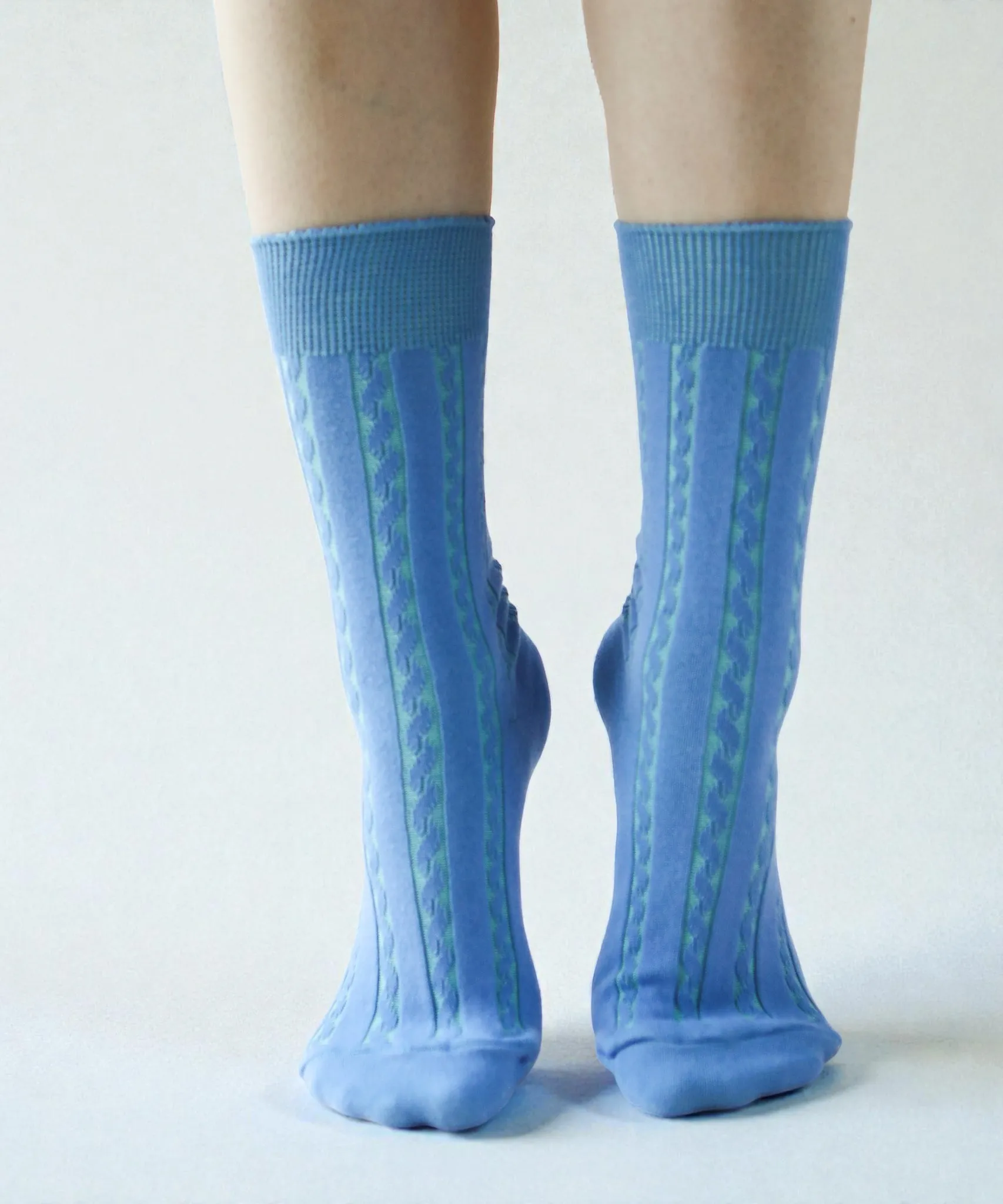 Cable Cotton Dress Socks | Perimint sold by OKAYOK product image thumbnail 3