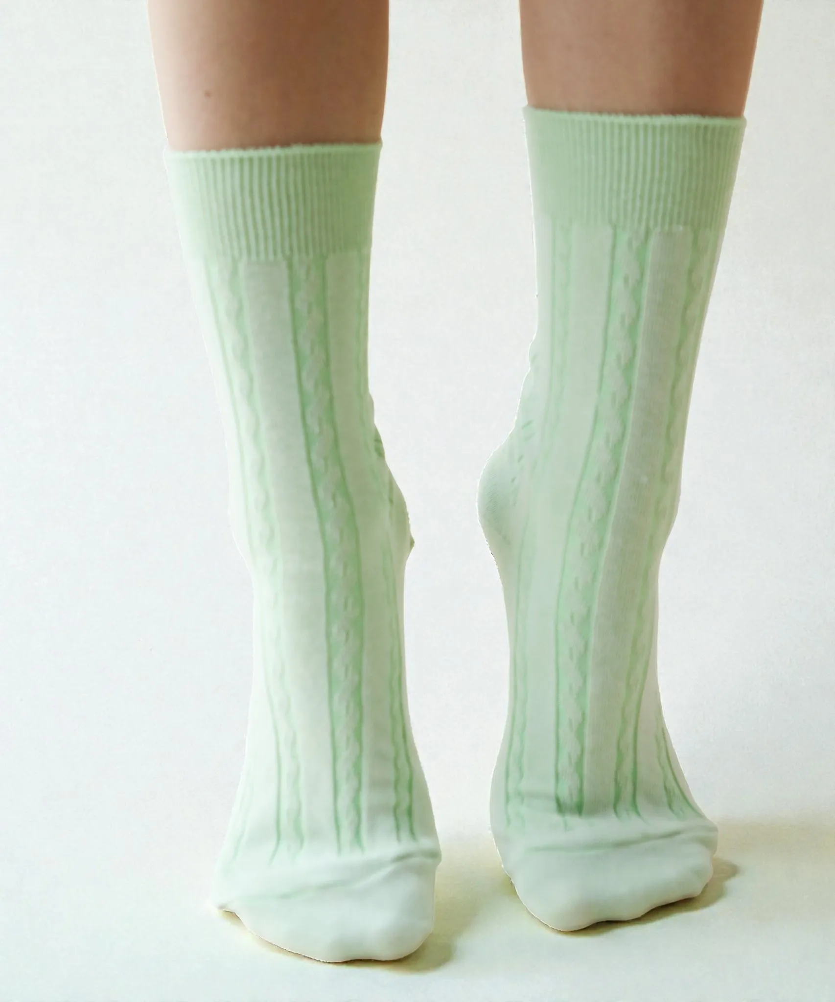 Cable Cotton Dress Socks | Fresca sold by OKAYOK product image thumbnail 5