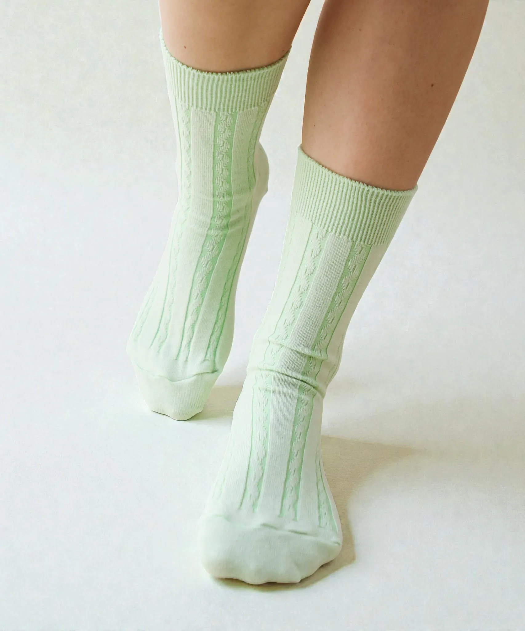 Cable Cotton Dress Socks | Fresca sold by OKAYOK product image thumbnail 4
