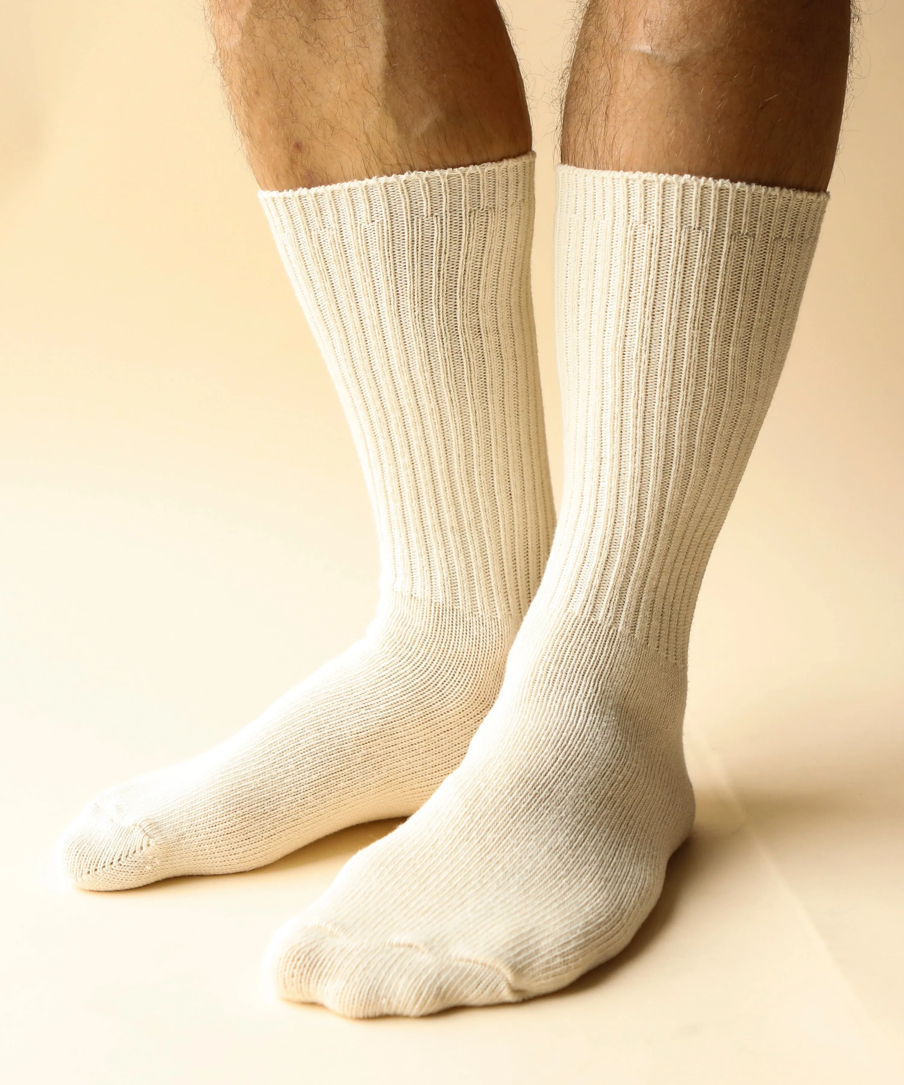 (Pre-order) Dyed Cotton Socks | Natural sold by OKAYOK product image thumbnail 2