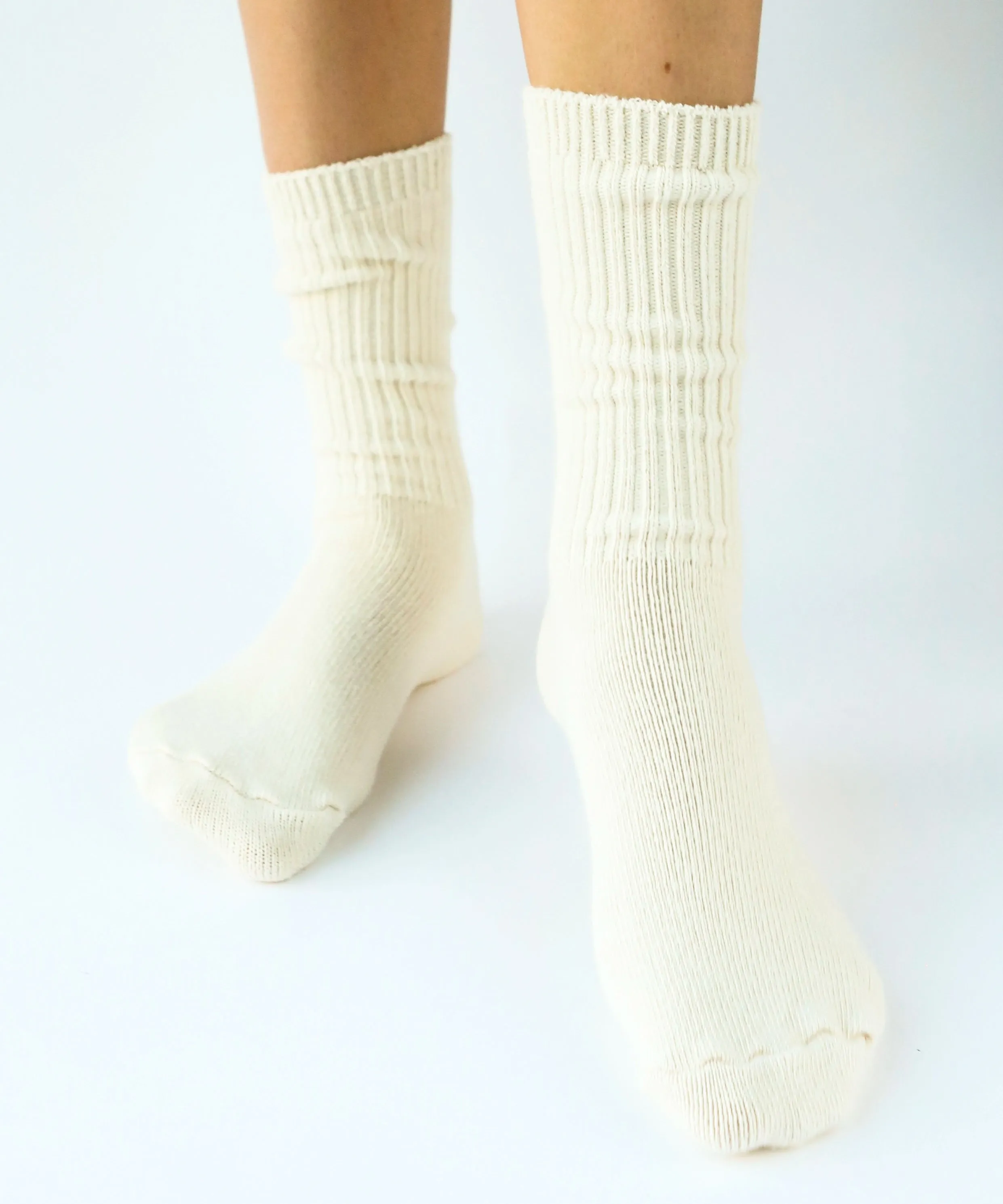 (Pre-order) Dyed Cotton Socks | Natural sold by OKAYOK product image thumbnail 3