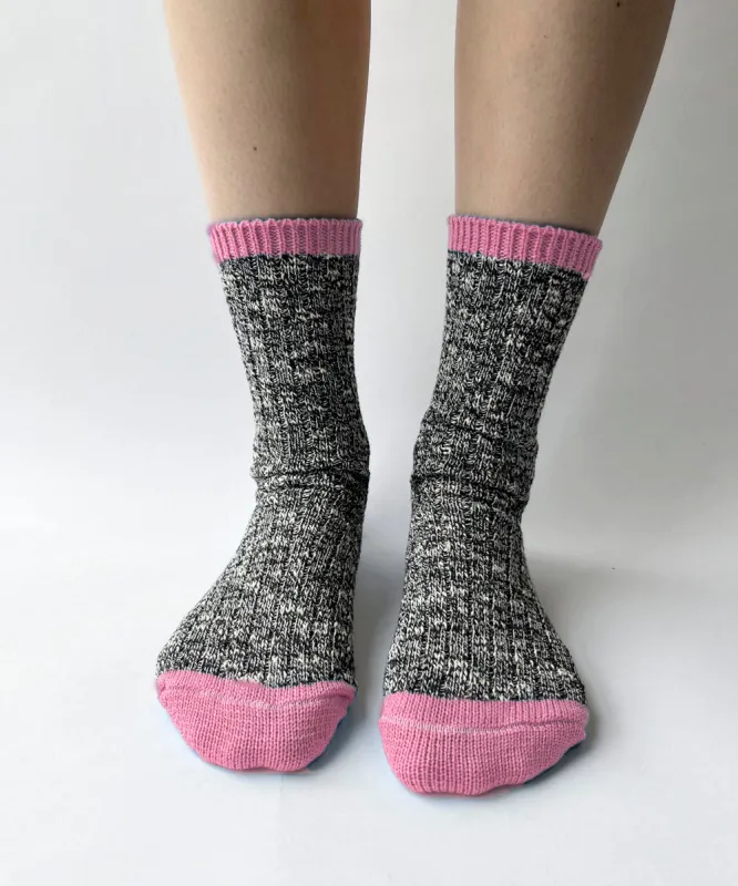 Slub Cotton Heather Sock - S/M sold by OKAYOK