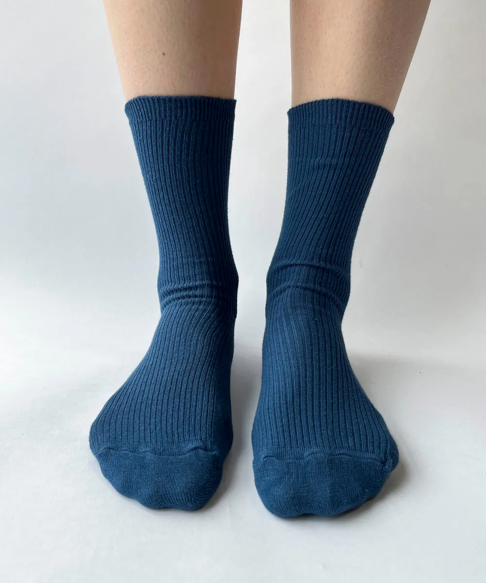 Fine Cotton Dress Socks -Non Elastic- S/M sold by OKAYOK product image thumbnail 3