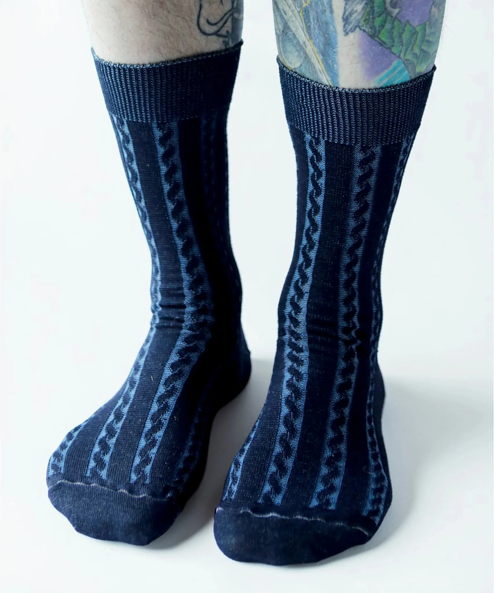 Cotton Cable Dress Sock Seconds - M/L sold by OKAYOK product image thumbnail 2